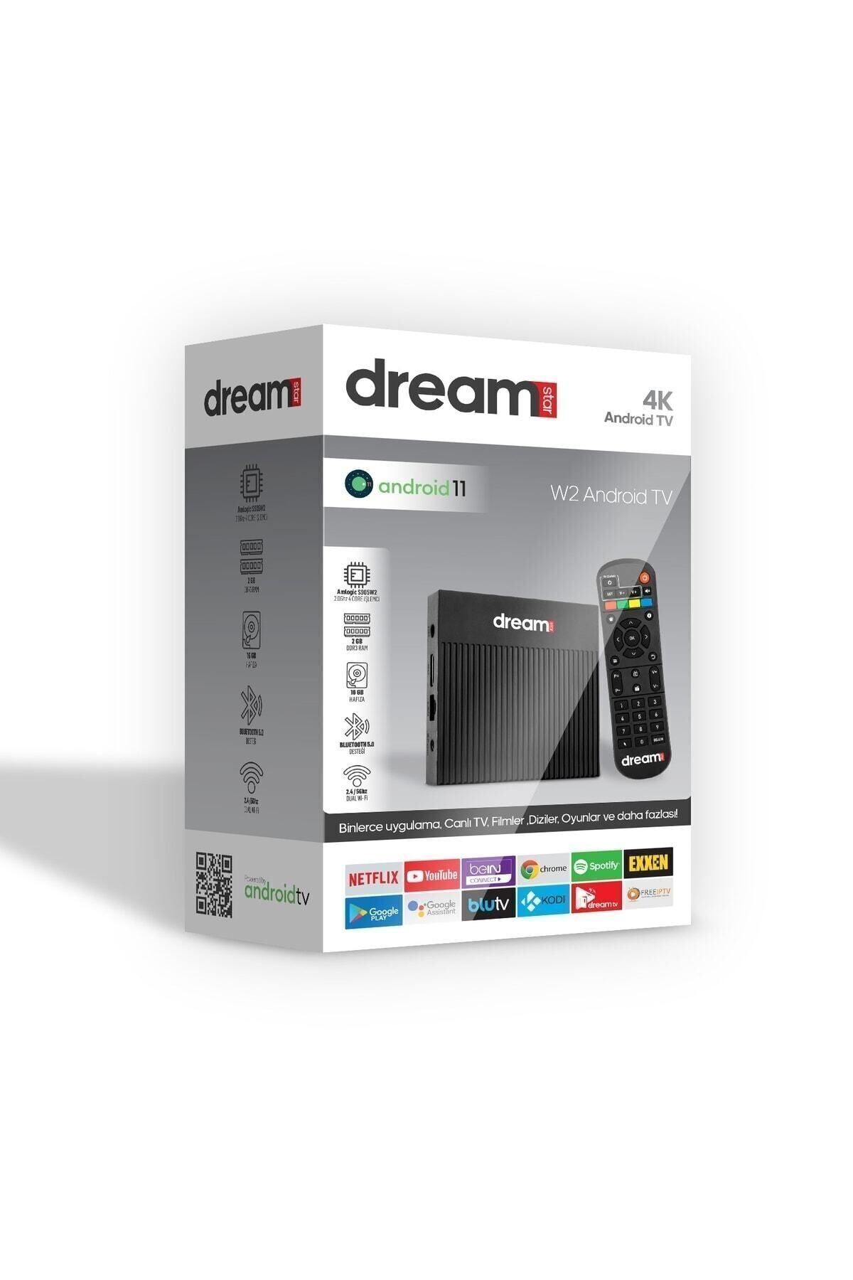 Dreamstar W2 4kandroid Tv Box Android 11