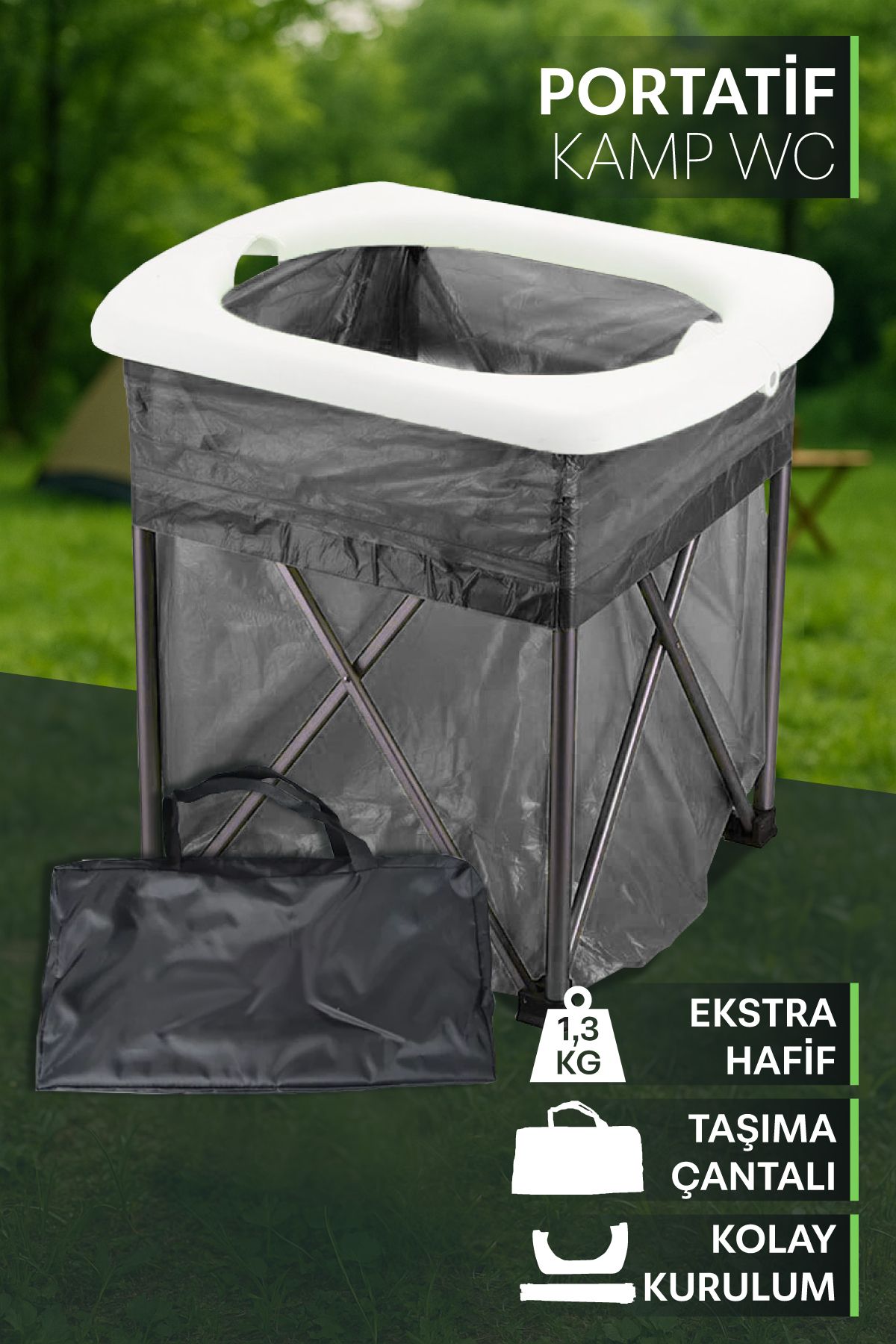 Blooma Portatif Kamp Wc