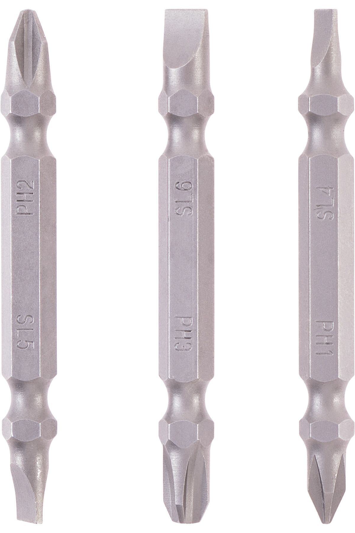 Einhell Düz bits ucu 65 mm yıldız düz uç seti 3 adet