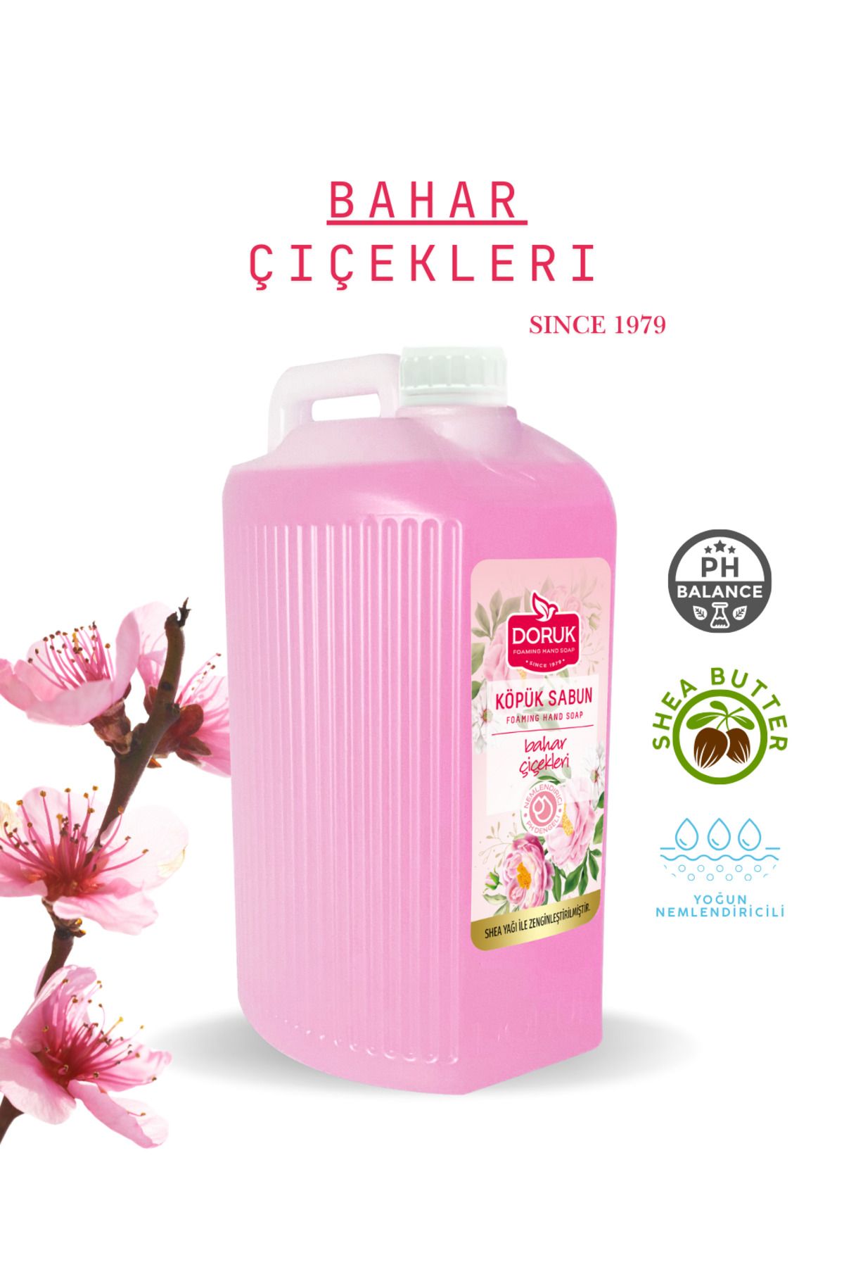 Doruk Bahar Çiçekleri Köpük Sabun 5L