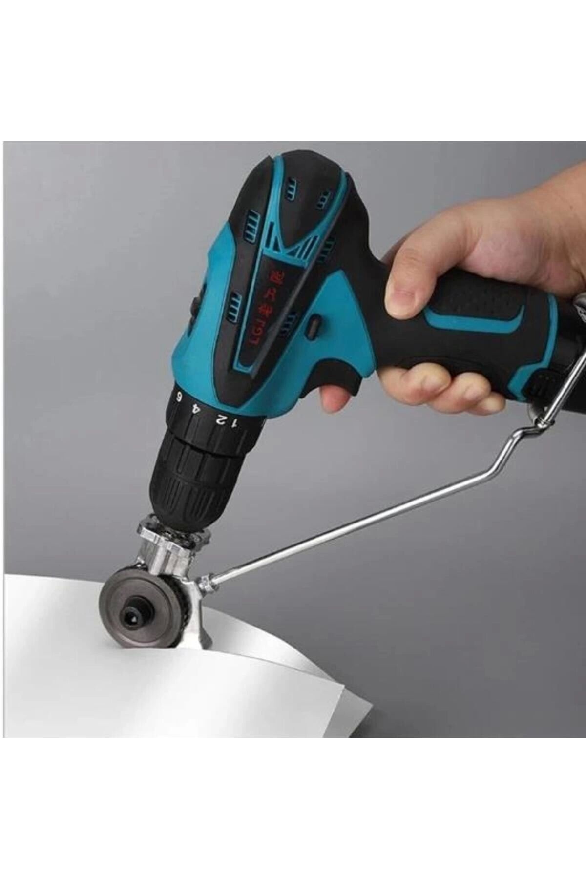 Genel Markalar 0185 Şarjlı Matkaplar İçin Metal Plaka ve Sac Kesme Aparatı