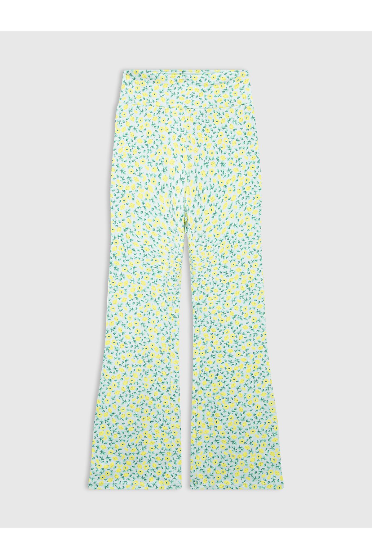GAP Kız Çocuk Sarı Flare Legging Tayt