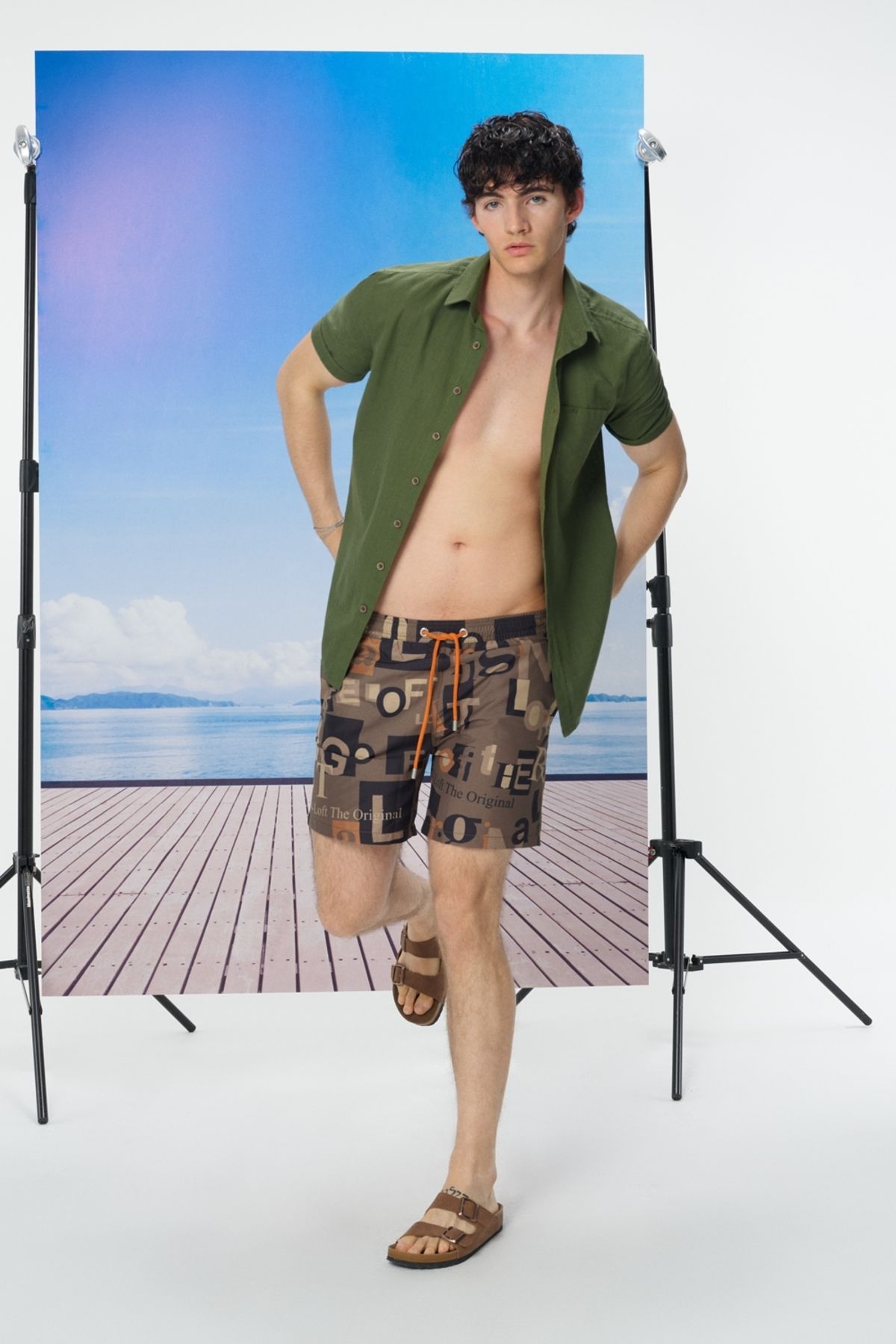 Loft Regular Fit Erkek Deniz Şortu