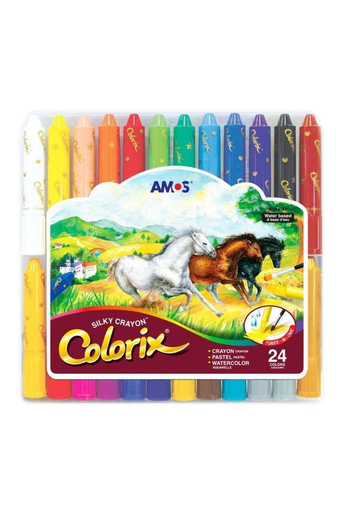 Amos Colorıx Boya Plastik Kutu 24 Lu Crx 5pc24 - Fiyatı, Yorumları