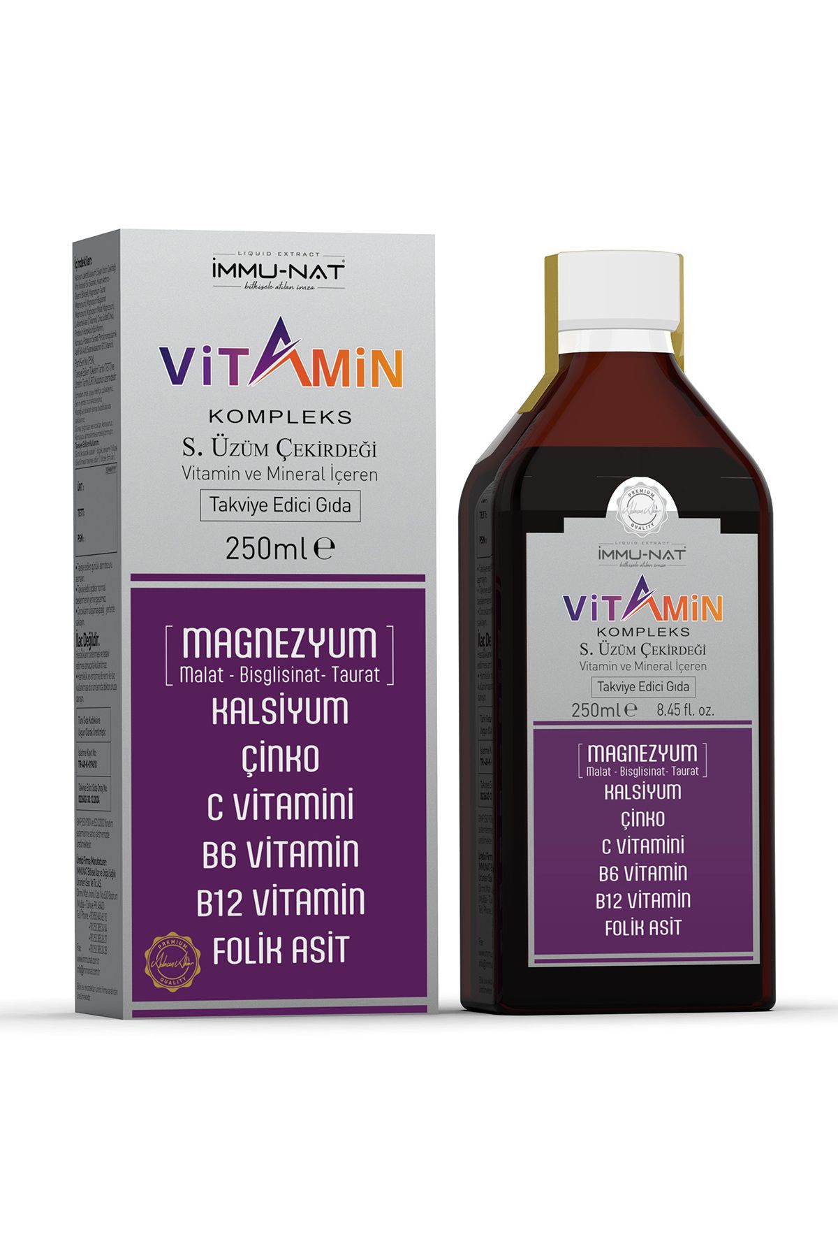 İmmu-Nat Vitamin Complex 250 ML