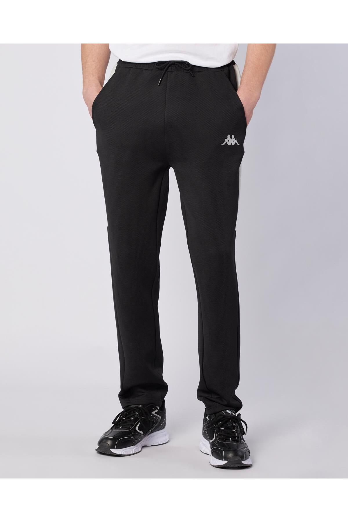 Kappa Moste Pant Erkek Siyah Regular Fit Eşofman Altı