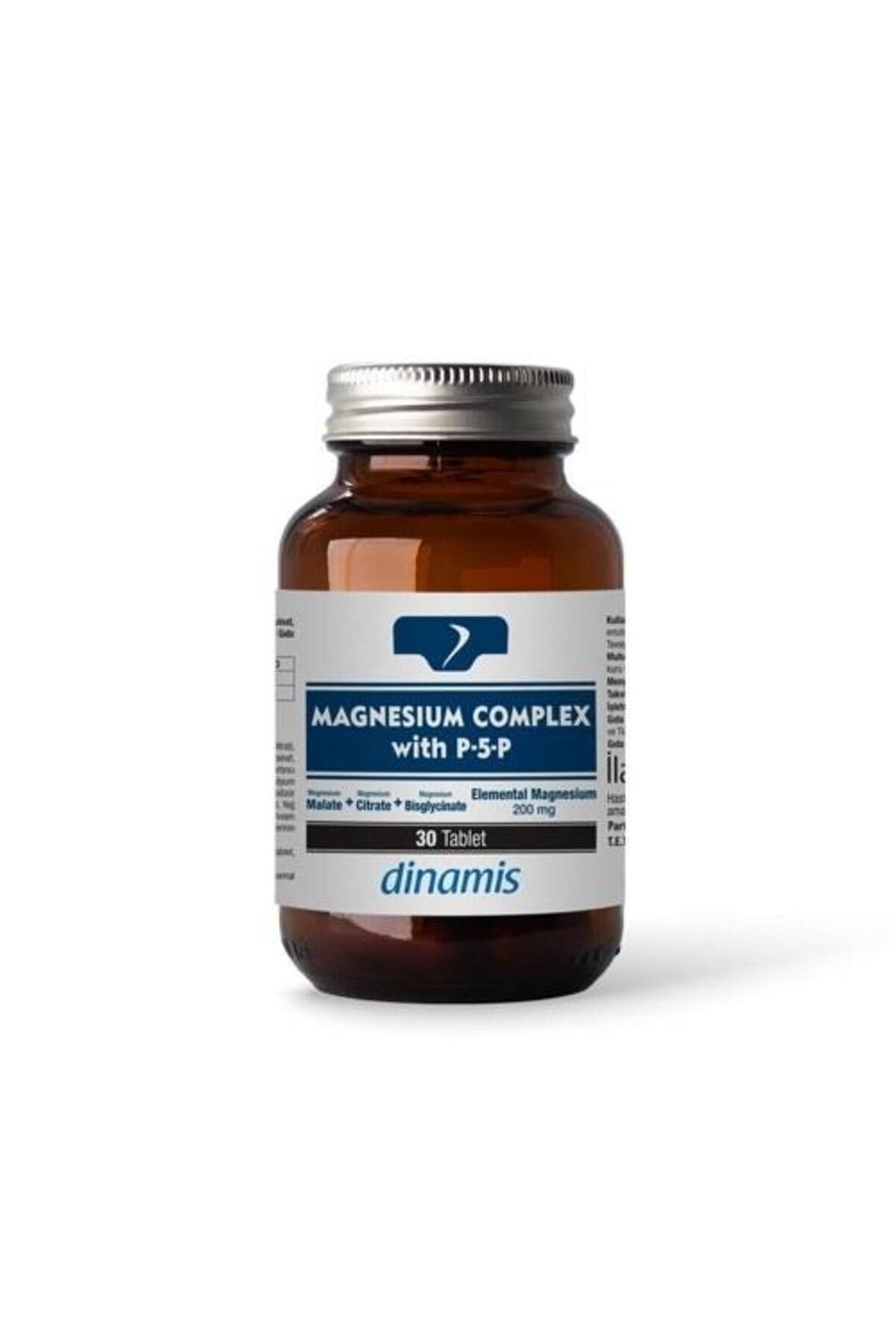 DİNAMİS Dinamis Magnesium Complex with P-5-P 30 Tablet