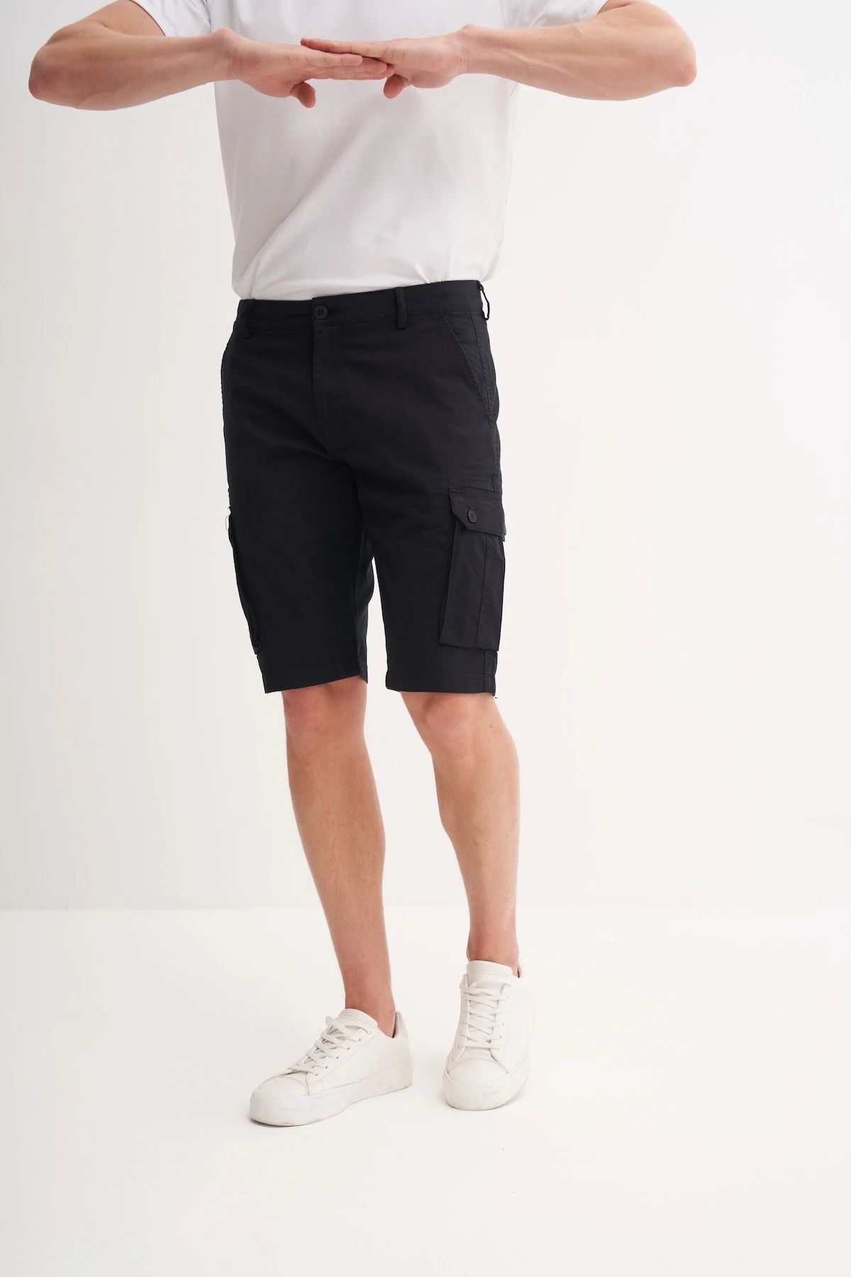 Cazador Regular Fit Kargo Bermuda Şort 6143