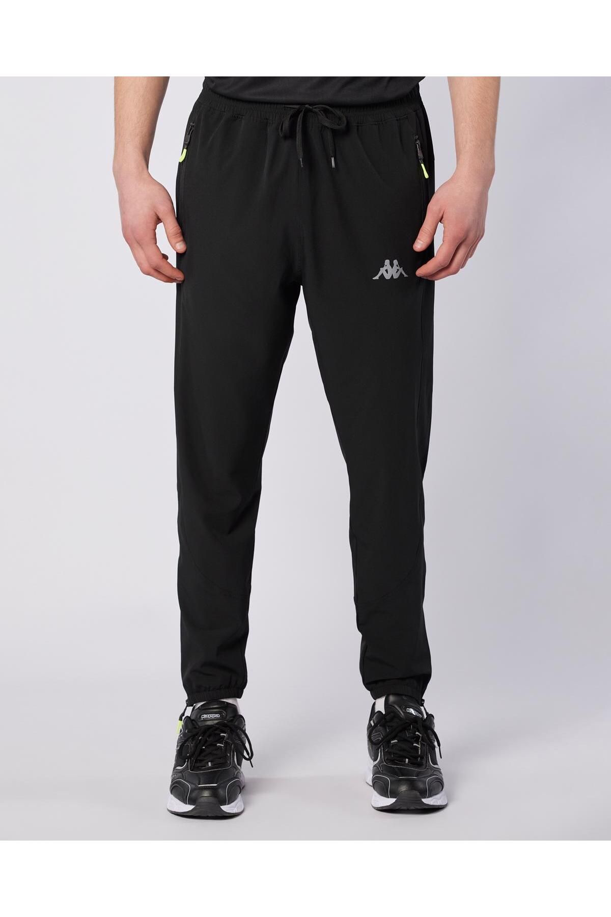 Kappa Fastina Jogger Erkek Siyah Regular Fit Eşofman Altı