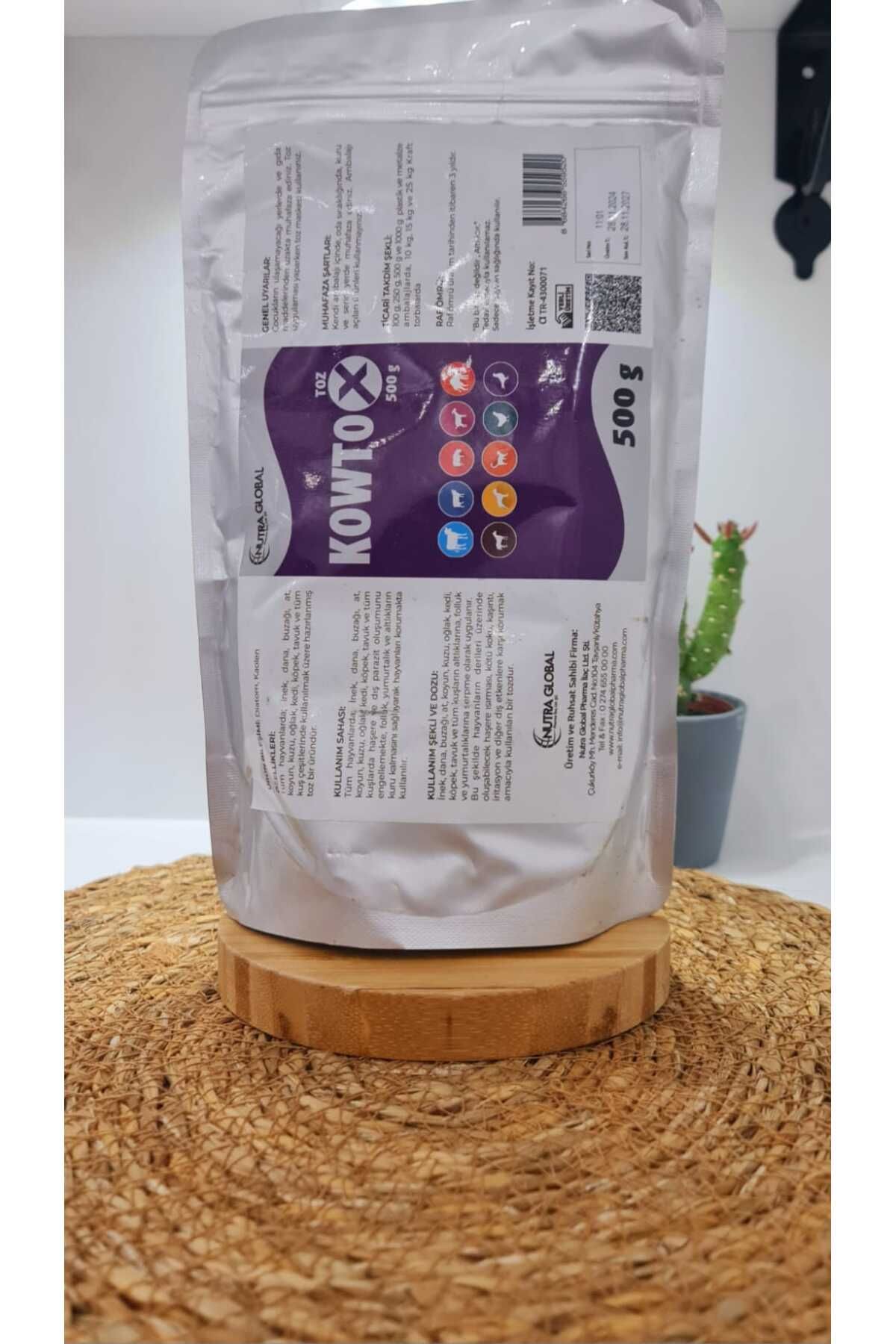 Nutrade Kowtox Bit ,pire, Kene Ve Ilacıdır 500 gr
