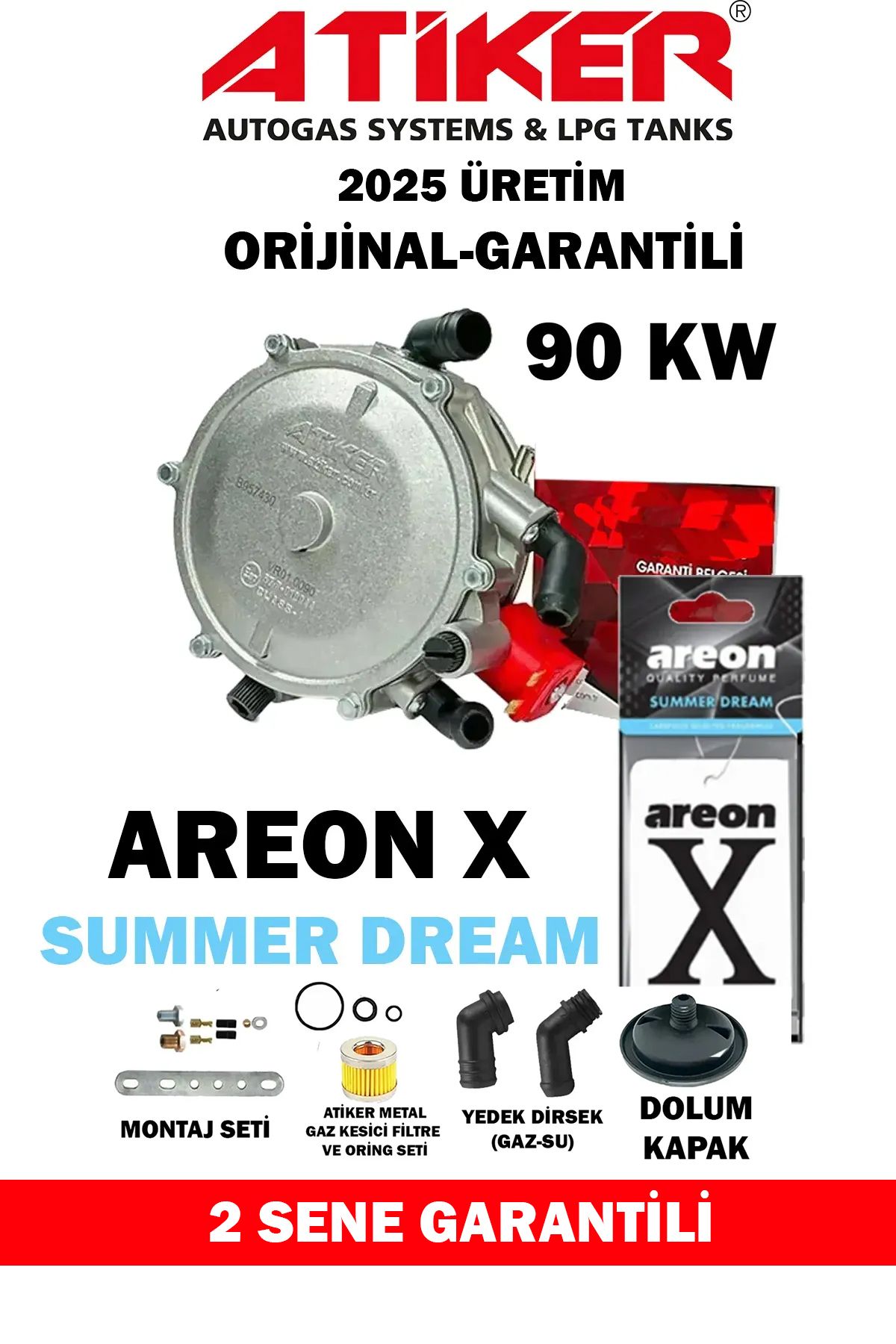 Atiker 2025 Üretim - Karbüratörlü Regülatör Vr01 90 Kw (karbüratörlü Gaz Beyni )lpg Beyni Kapalı Kutu