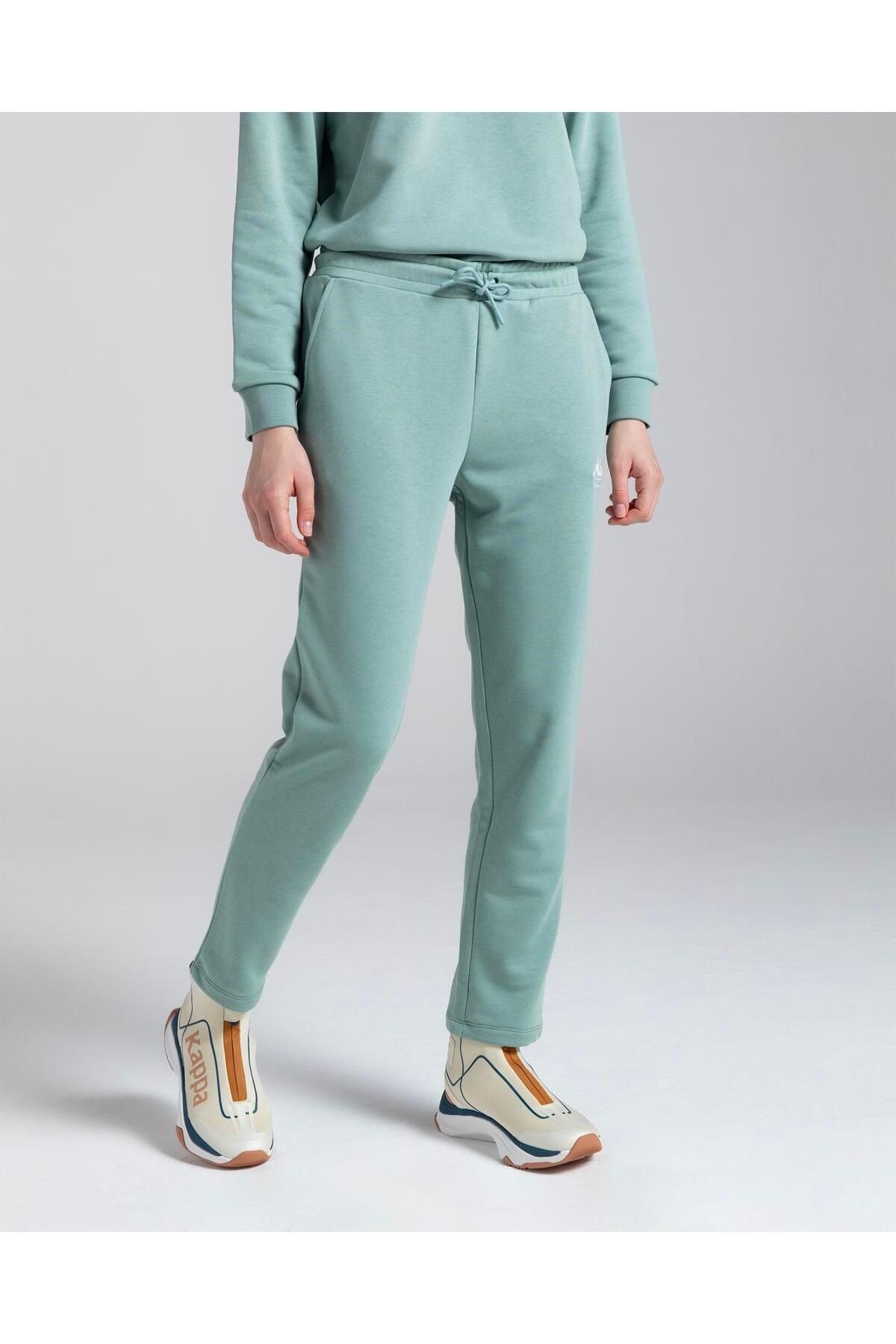 Kappa Authentic Nori Kadın Yeşil Regular Fit Eşofman Altı