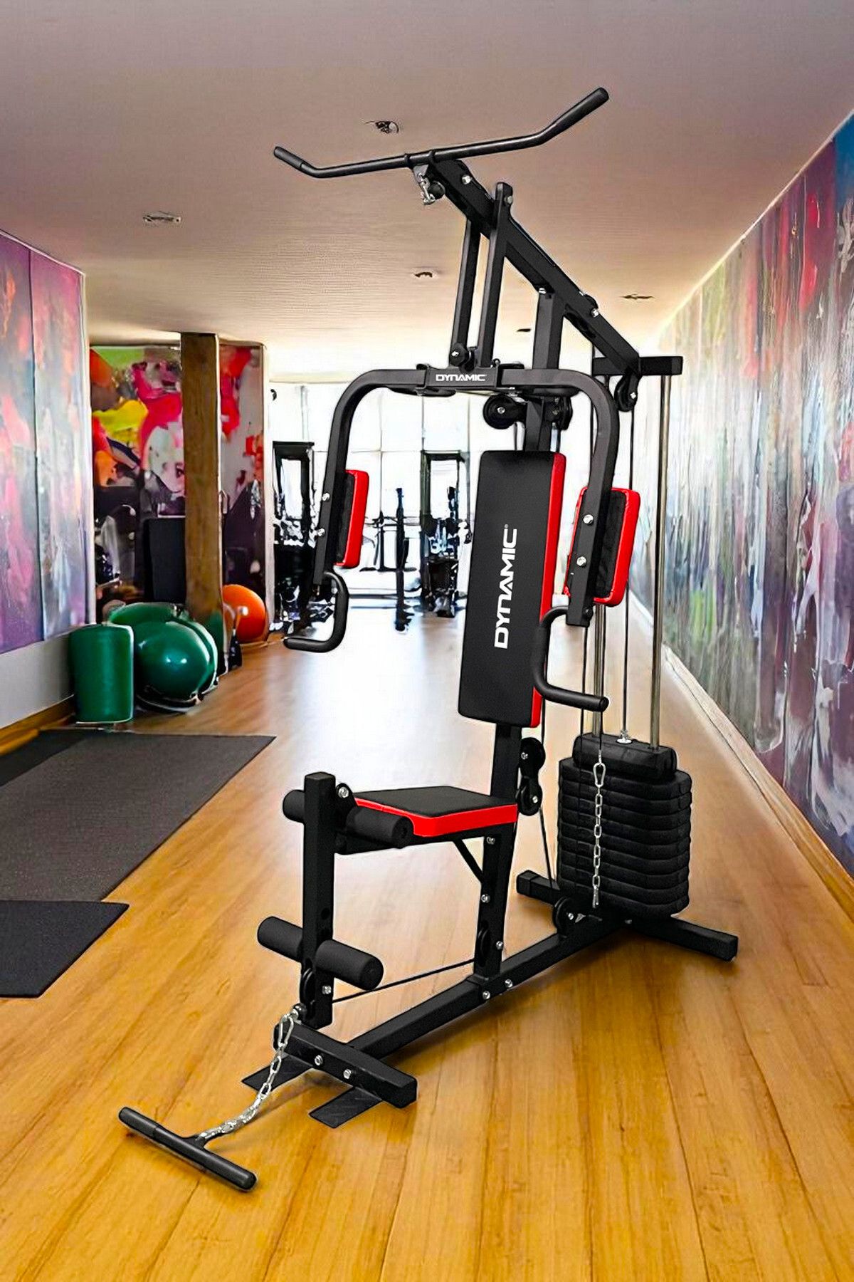 Dynamic 1001 Çalışma Istasyonu – 67 Kg Plaka Ağırlıklı - Daire Kapınıza Teslim Edilir