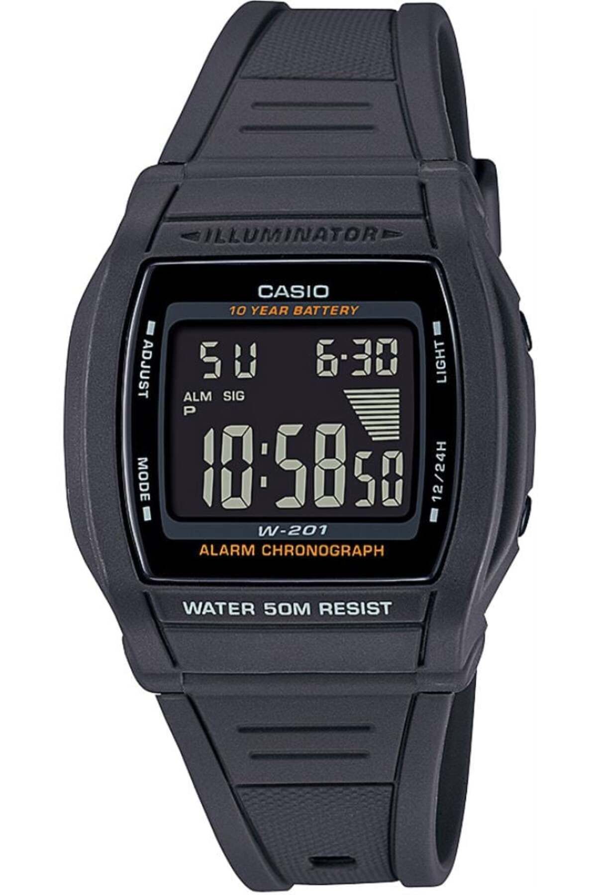 Casio W-201-1bvdf Kol Saati