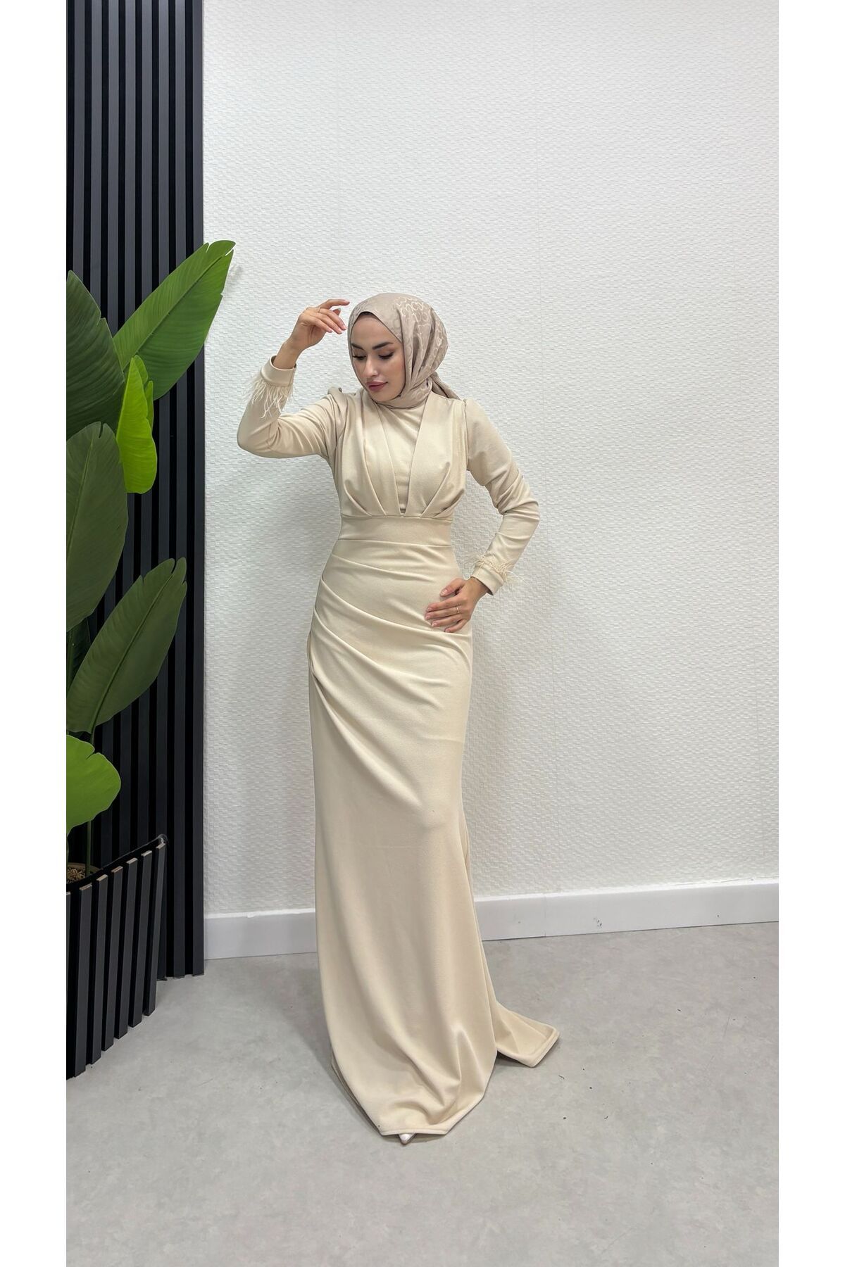 moda zeynaa Beste çift örme krep tesettür elbise