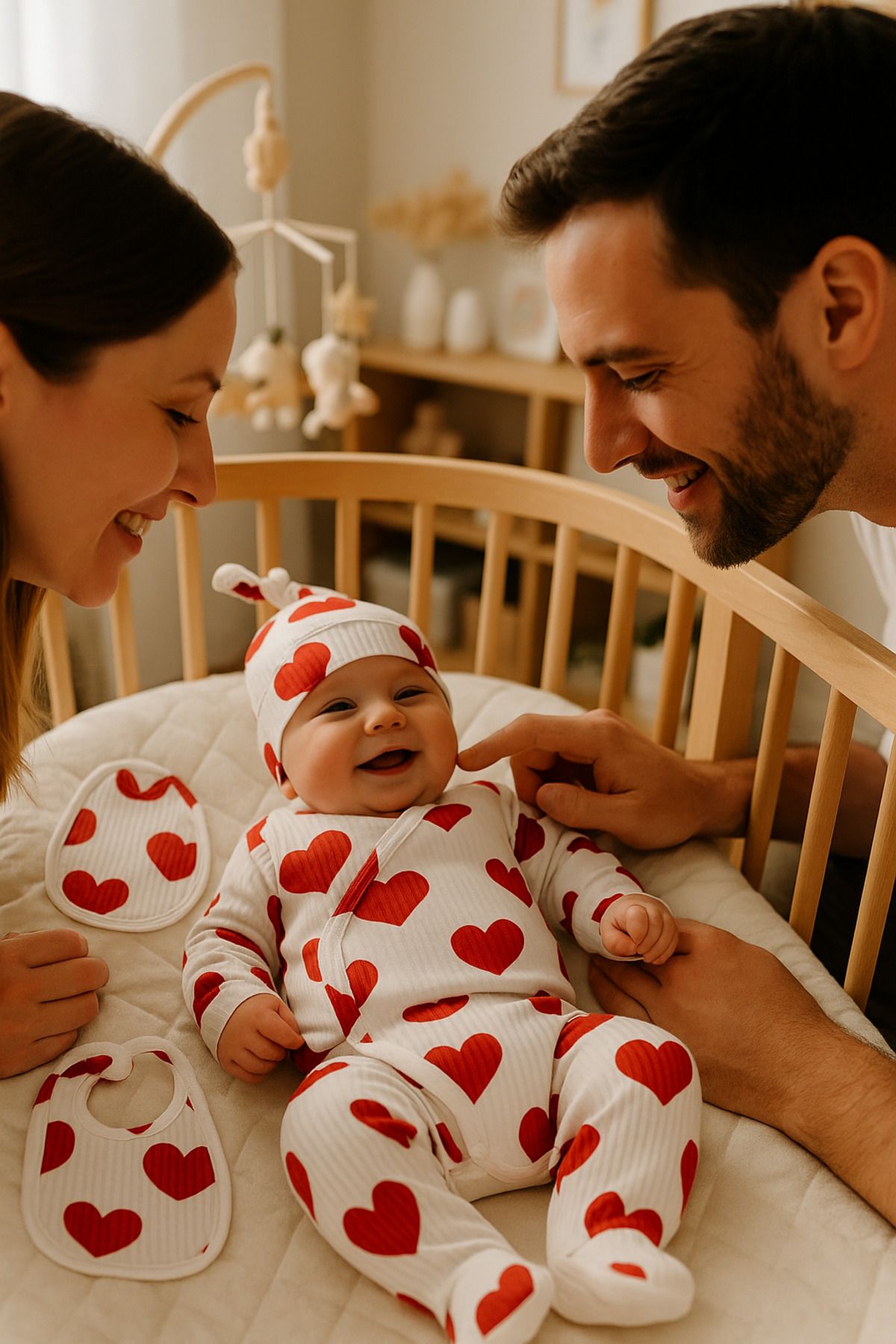cimcim baby Kalpli Bebek 5li Zıbın Seti