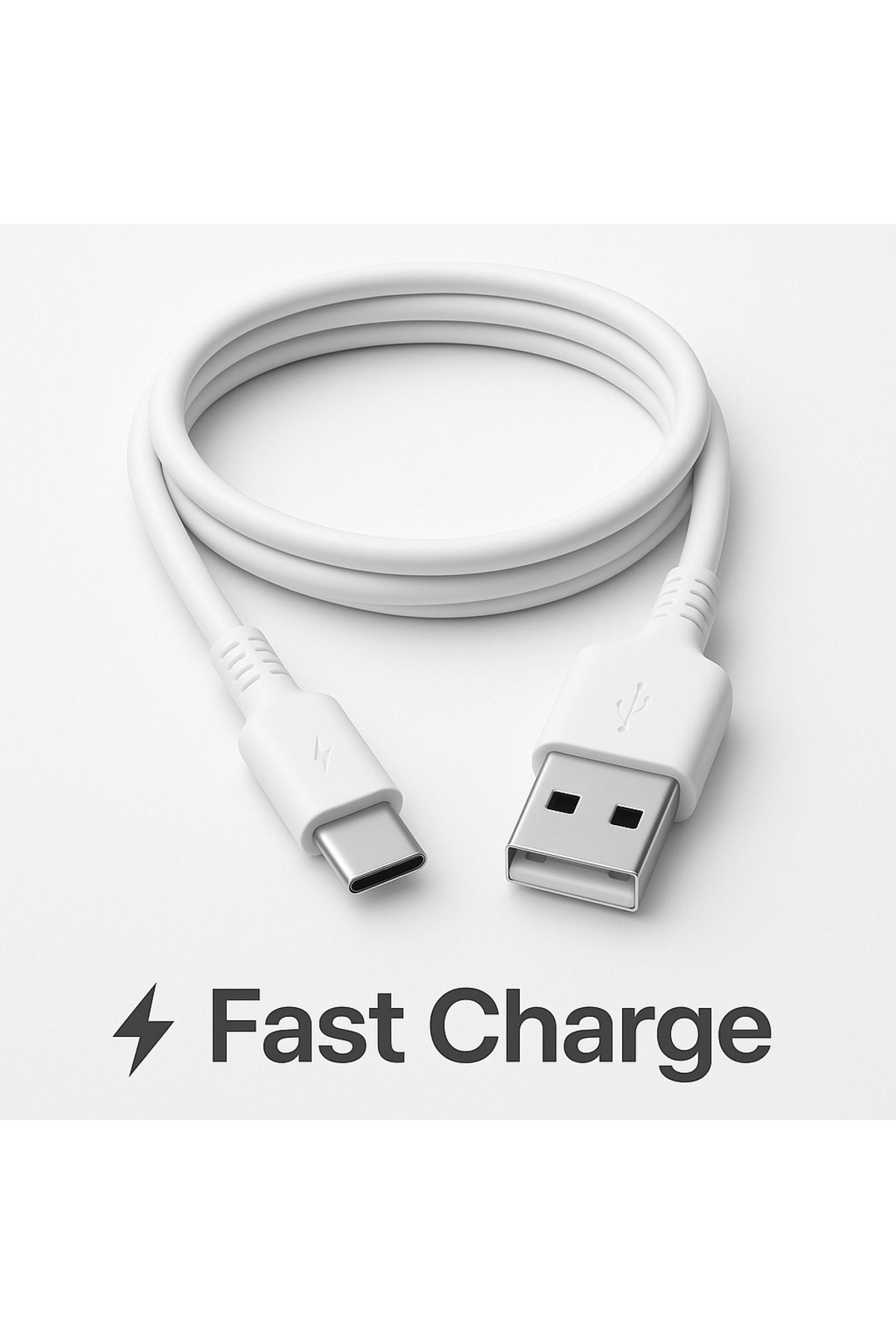 GünerTek USB-A to Type-C 1 Metre Hızlı Şarj Kablosu