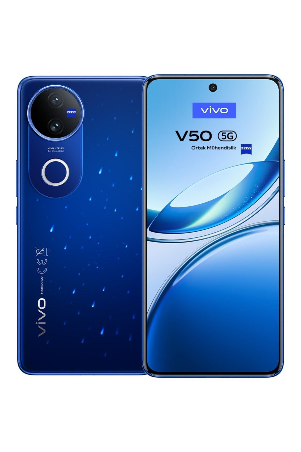 vivo V50 12GB 256GB Uzay Mavisi (Vivo Türkiye Garantili)