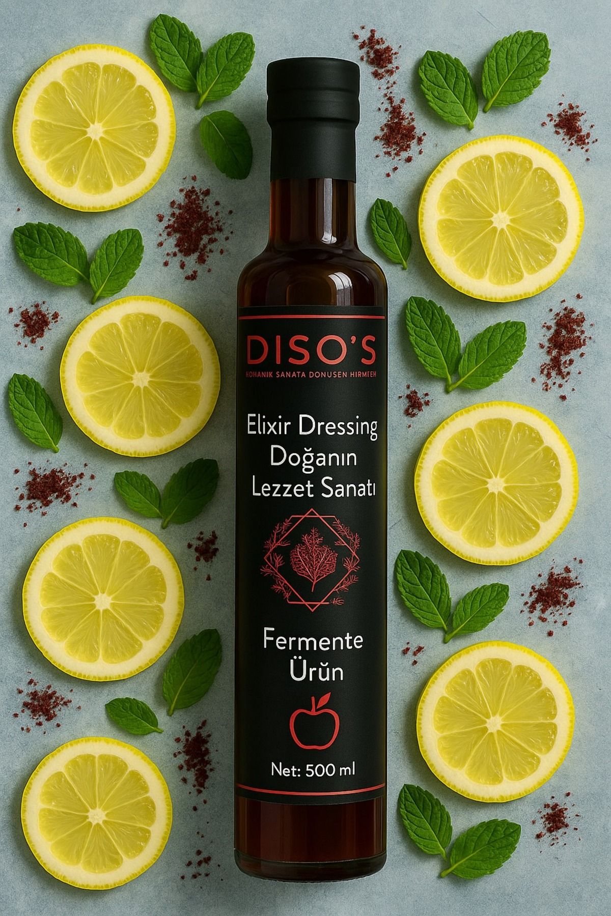 Diso s Diso's Elixir Dressing / Doğanın Lezzet Sanatı -500 ml