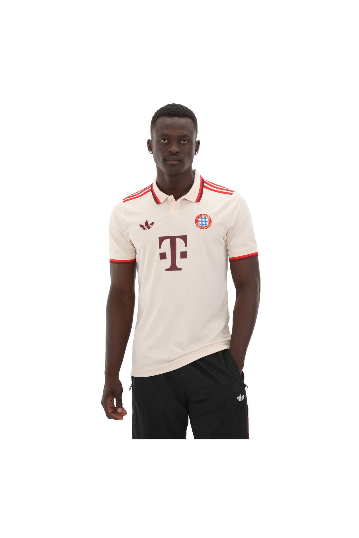 adidas Iz3129-e Fc Bayern 24-25 3 Erkek Forma Beyaz