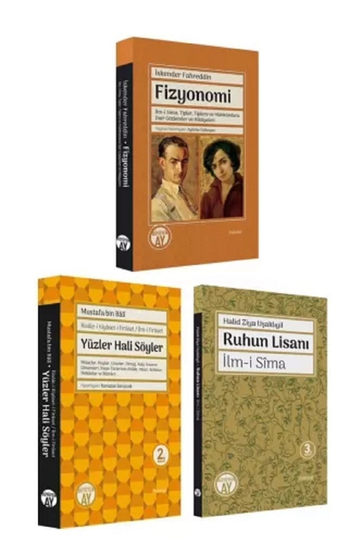 Büyüyenay Yayıncılık İlmi Sima Seti (3 Kitap) Yüz Okuma Sanatı Fizyonomi Büyüyenay Yayınları
