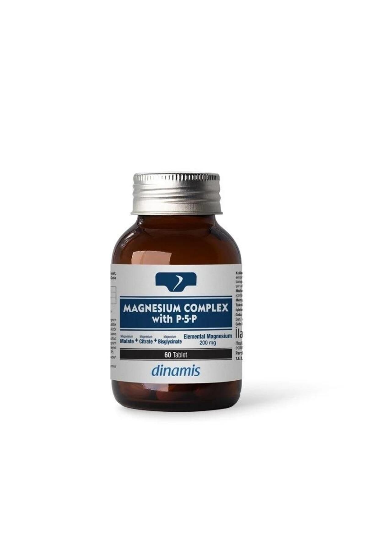 DİNAMİS Dinamis Magnesium Complex With P-5-p 60 Tablet