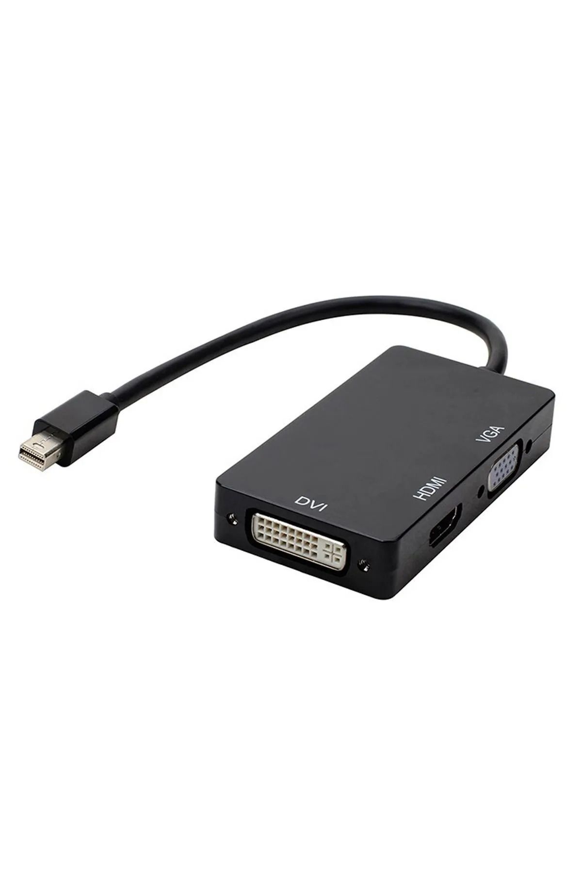 CONOCER Mini DisplayPort to VGA HDMI DVI Dönüştürücü Adaptör - 3'ü 1 Arada Yüksek Kalite