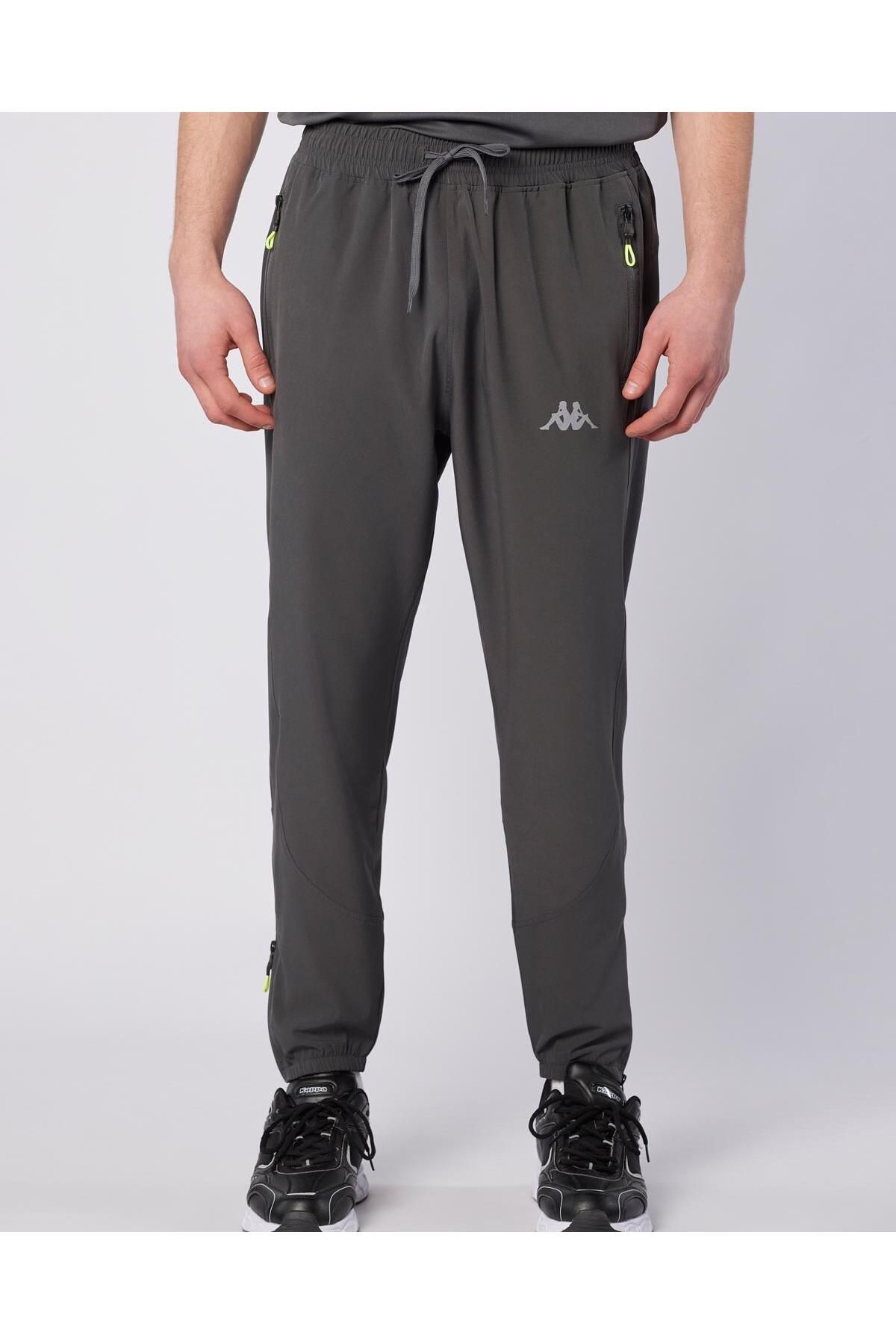 Kappa Fastina Jogger Erkek Antrasit Regular Fit Eşofman Altı
