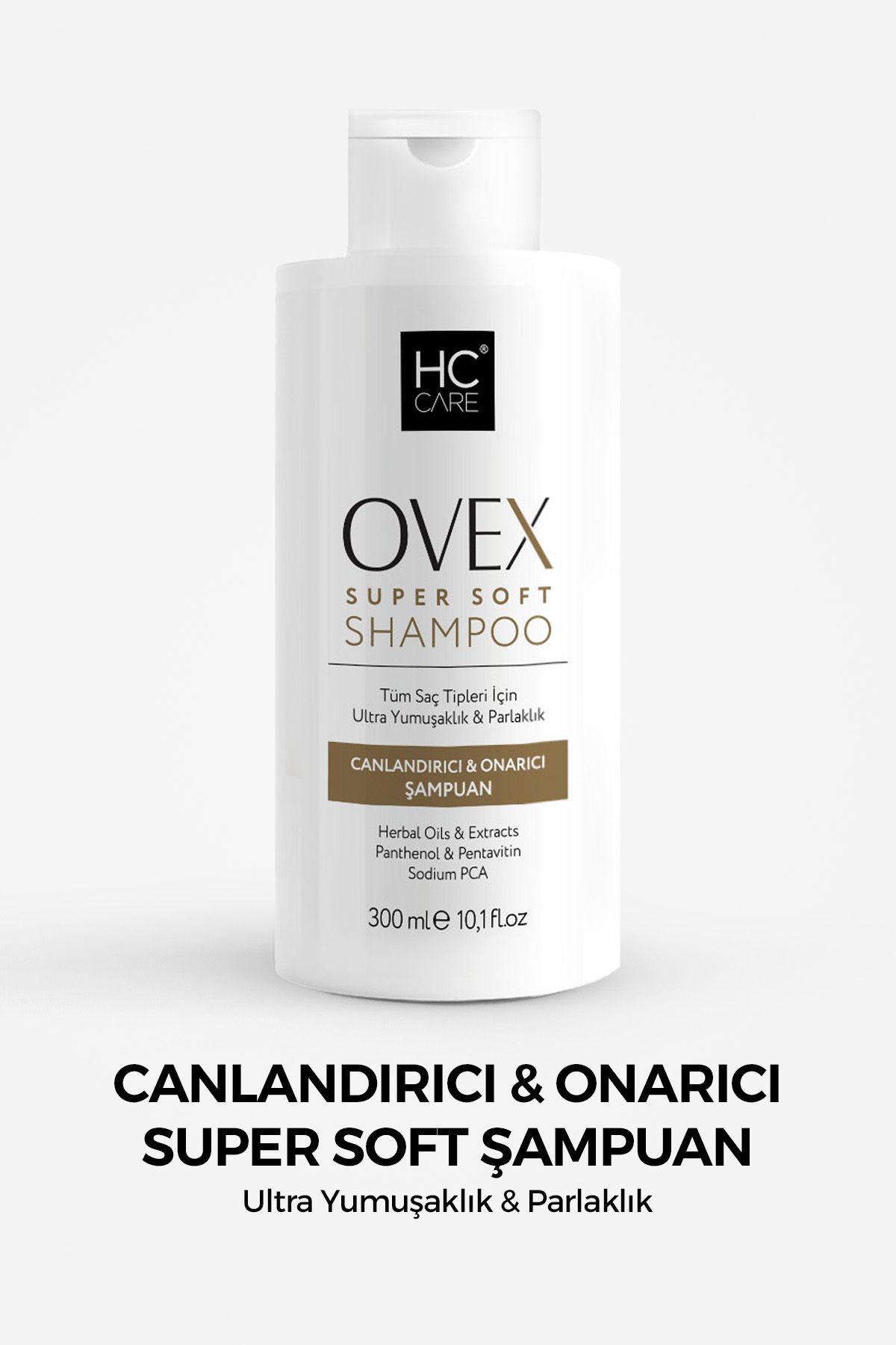 HC Care HC Ovex Super Soft Şampuan - 300 ml.