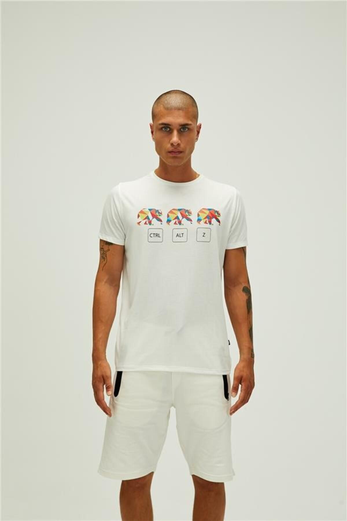 Bad Bear 22.01.07.038-c04 Control Alt Z Erkek T-shirt