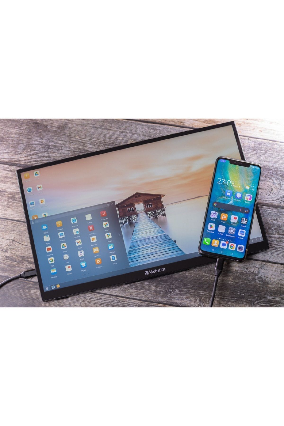 Verbatim Verbatım 49592 V Pmt-15 Touch Taşınabilir Monitör 15.6"
