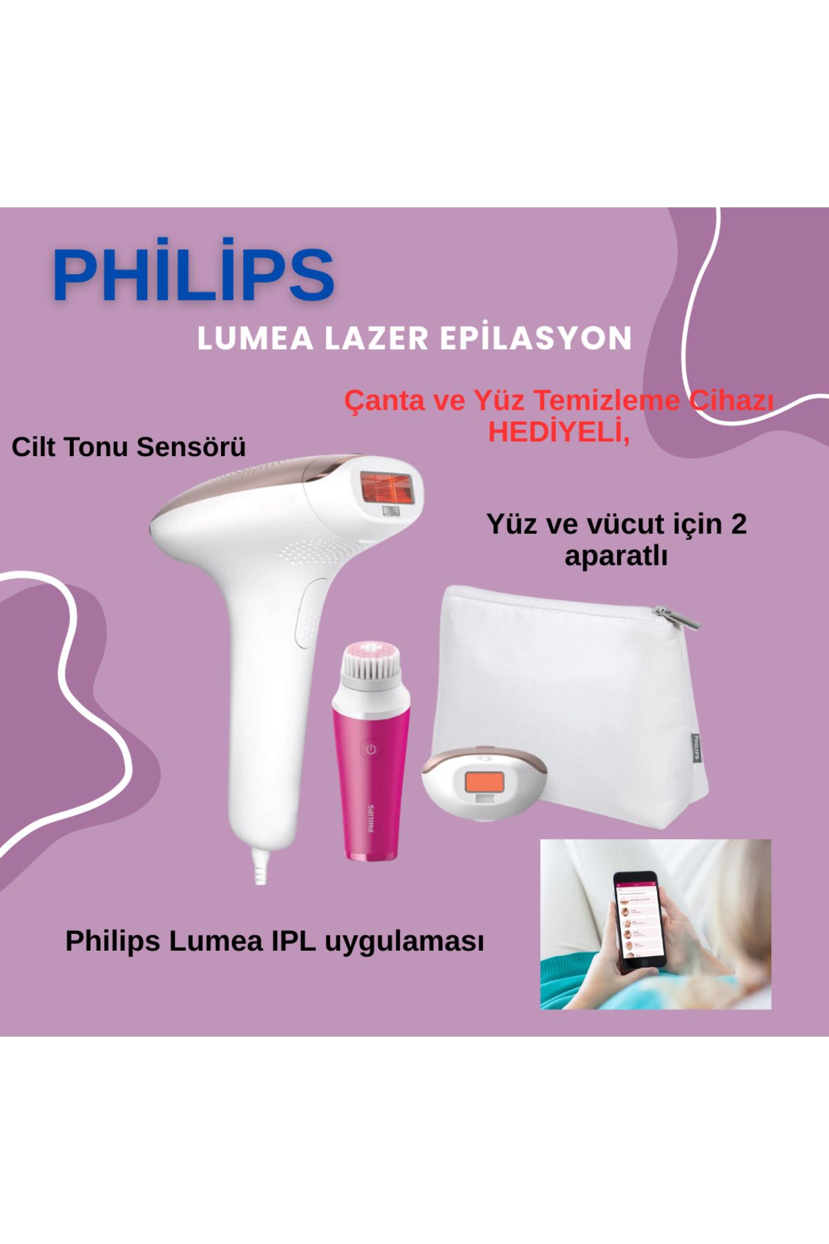 Philips Premium Ipl Lazer Epilasyon Seti