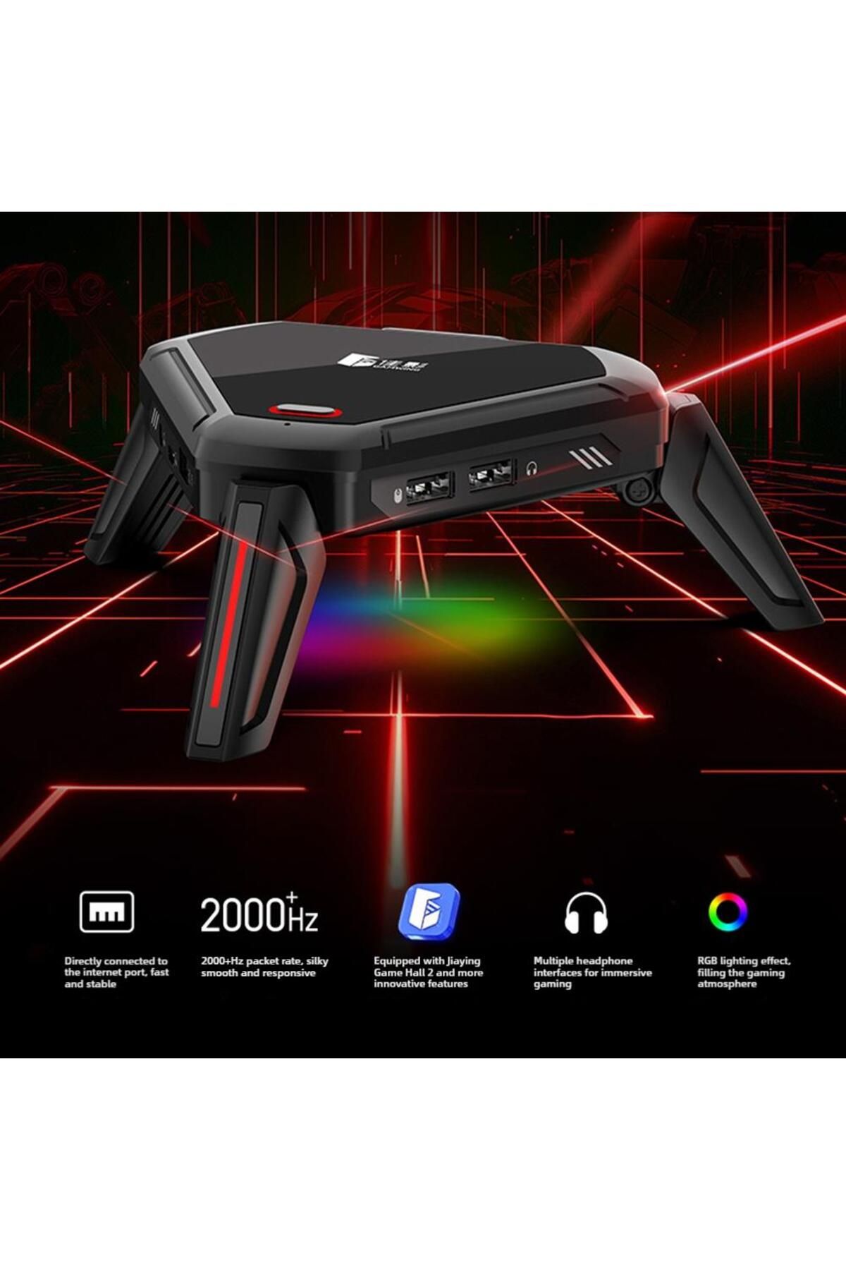 GAMWİNG Scorpion 2 Pro Moxie 2 Pro Süper Üçlü Set Pubg Cod Mobil Klavye Mouse Konsol Dönüştürücü Yapay Zeka