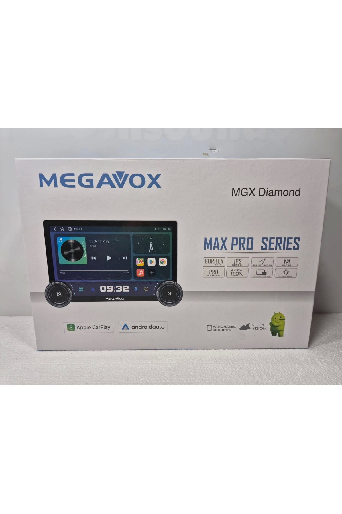 Megavox Android Diamond Tablet Teyp 10.1" - 4 RAM 64 Hafıza 8 Çekirdek Android Multimedya Diamond Tablet Ara