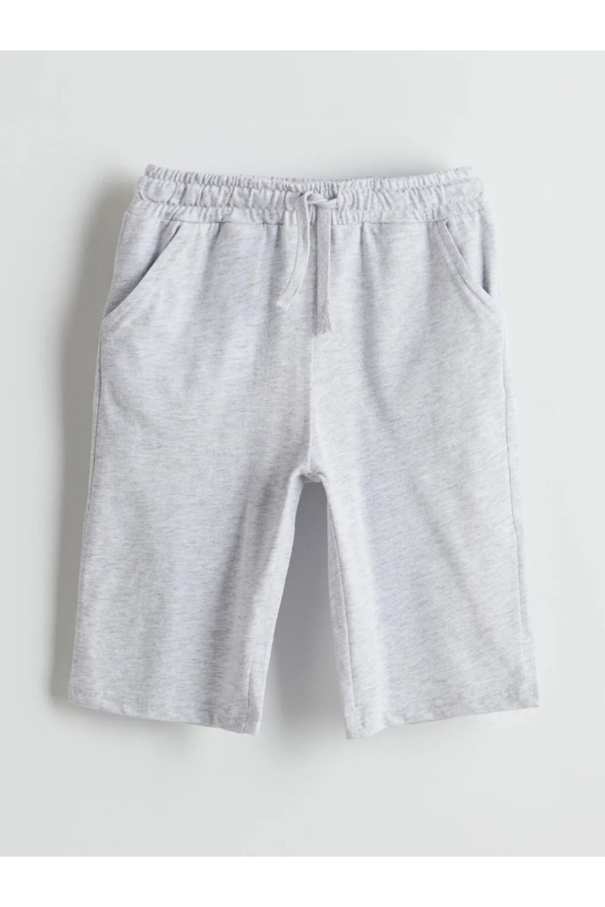 LC Waikiki LCW Kids Siyah Beli Lastikli Erkek Çocuk Şort
