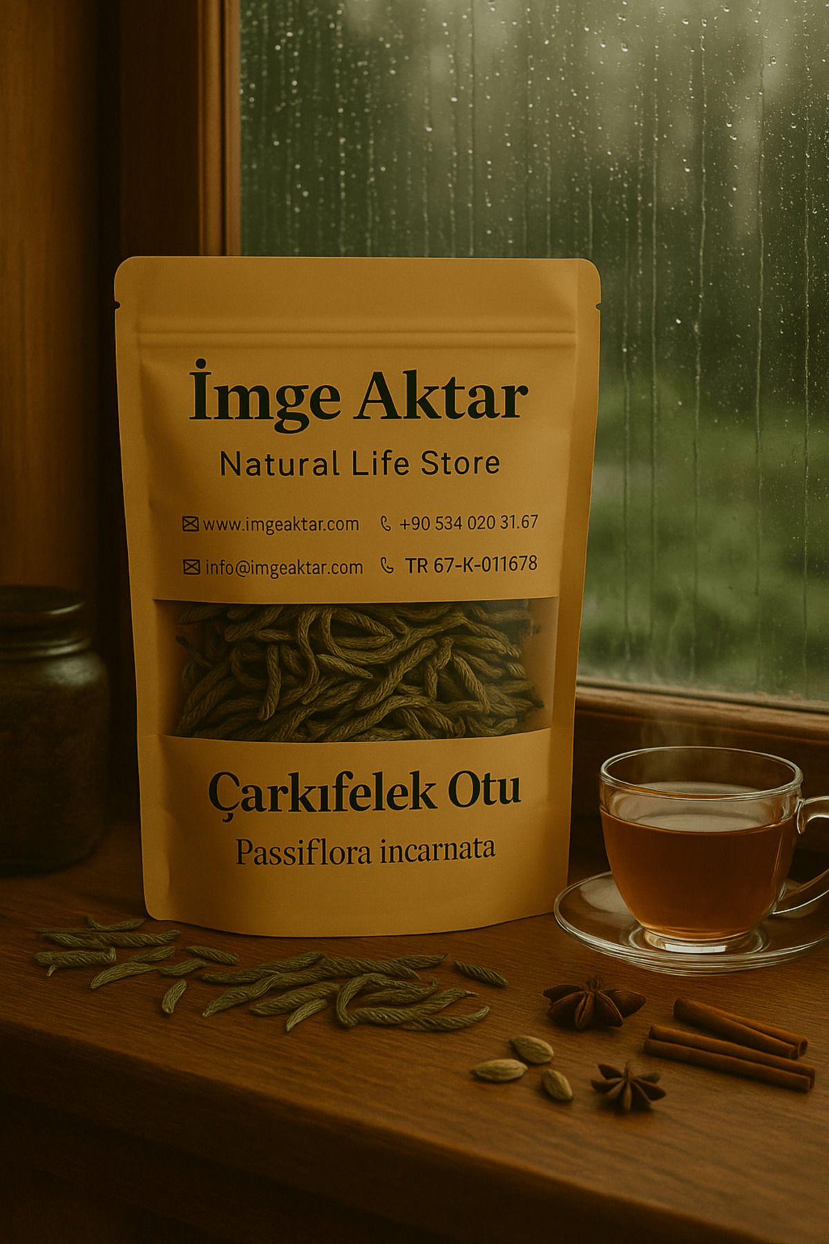İmge Aktar Passiflora Çarkıfelek Otu 50g