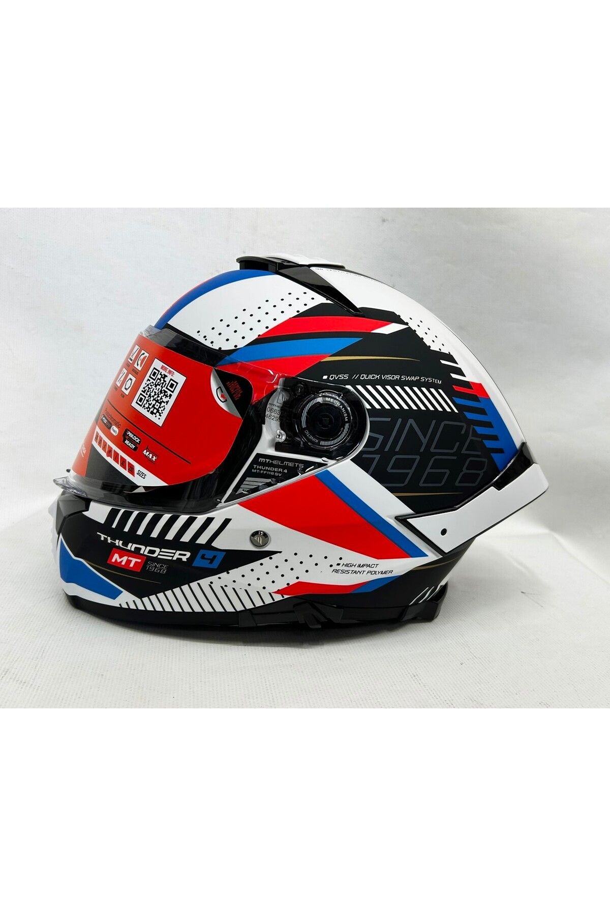 MT Kask Thunder 4sv Luminenc A7 Şefaf Vizörlü Kask Mat Renk