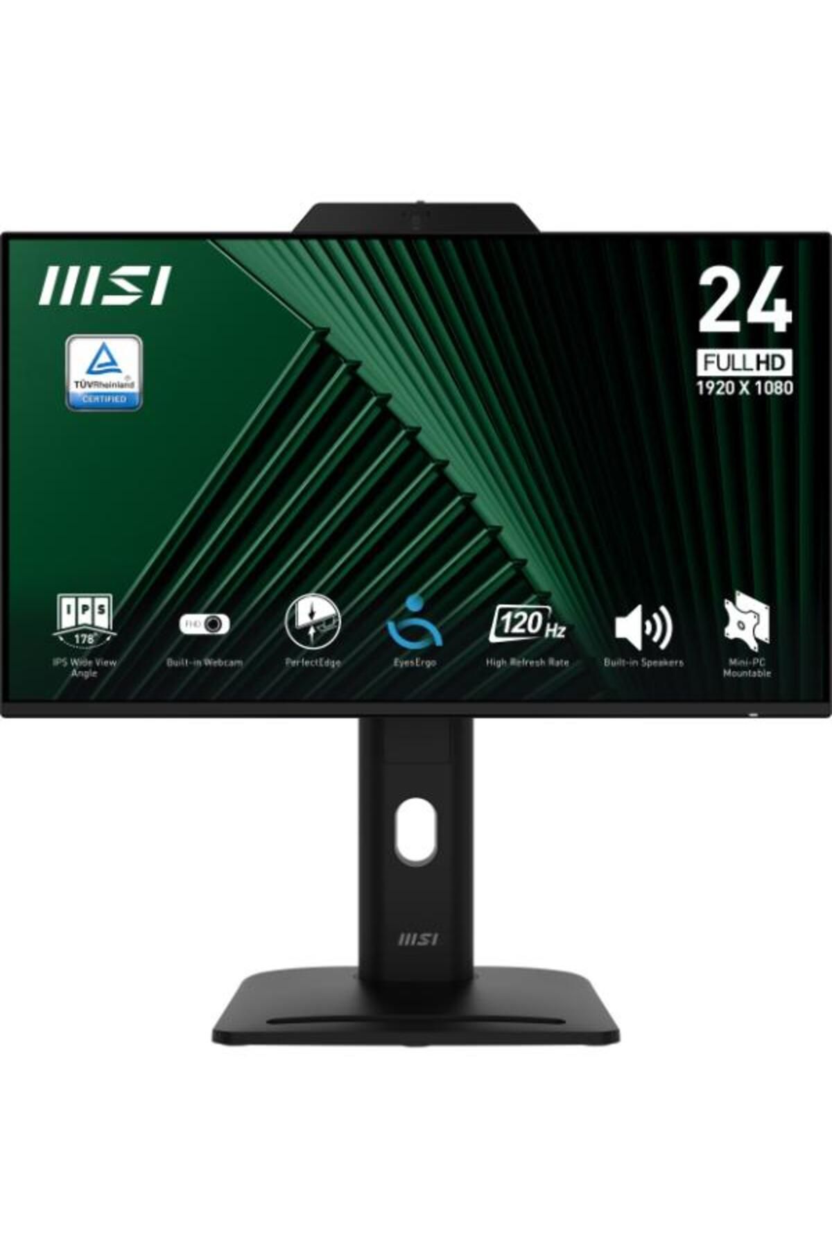 MSI PRO MP242PMG 23.8 FHD FLAT IPS 120HZ 1MS ADAPTIVE-SYNC PIVOT MONITOR