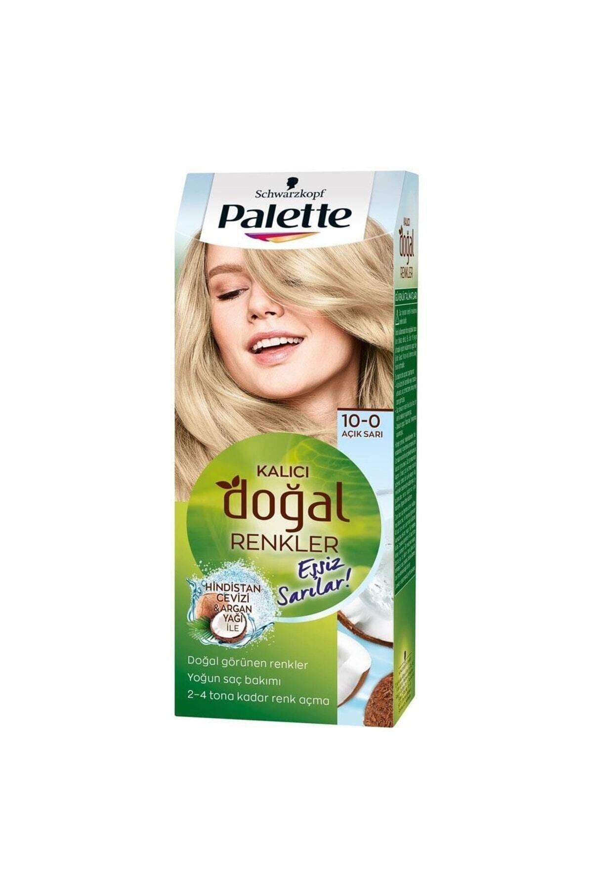 Palette Natural Colors 10-0 Açık Sarı 1 Adet