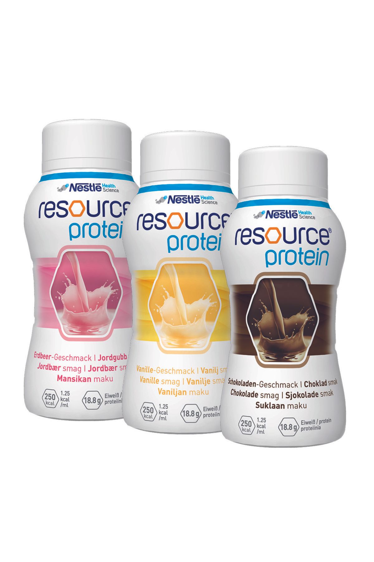 Nestle 325resource001 protein çilekli 24 adet kolide