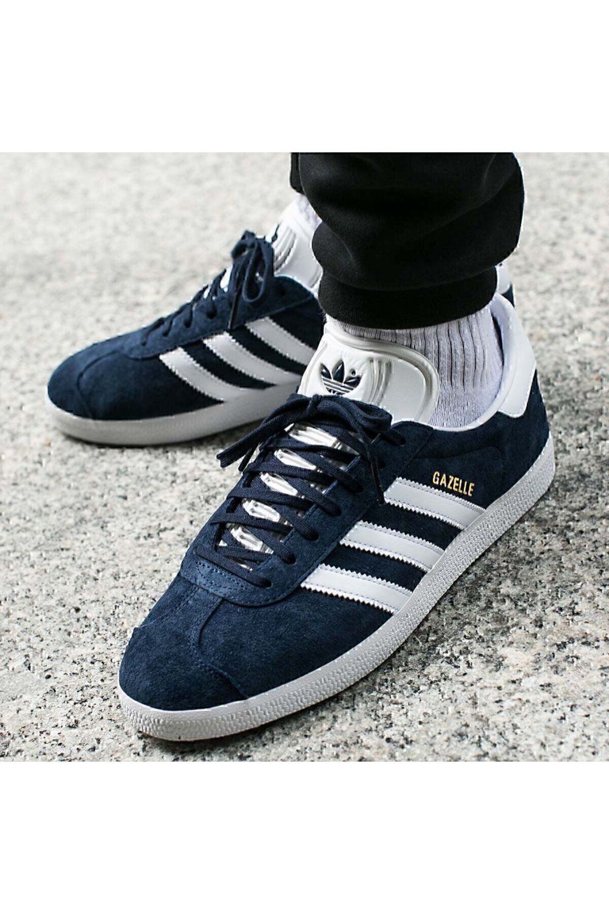 adidas Gazelle Unisex Spor Ayakkabı Sneaker Lacivert