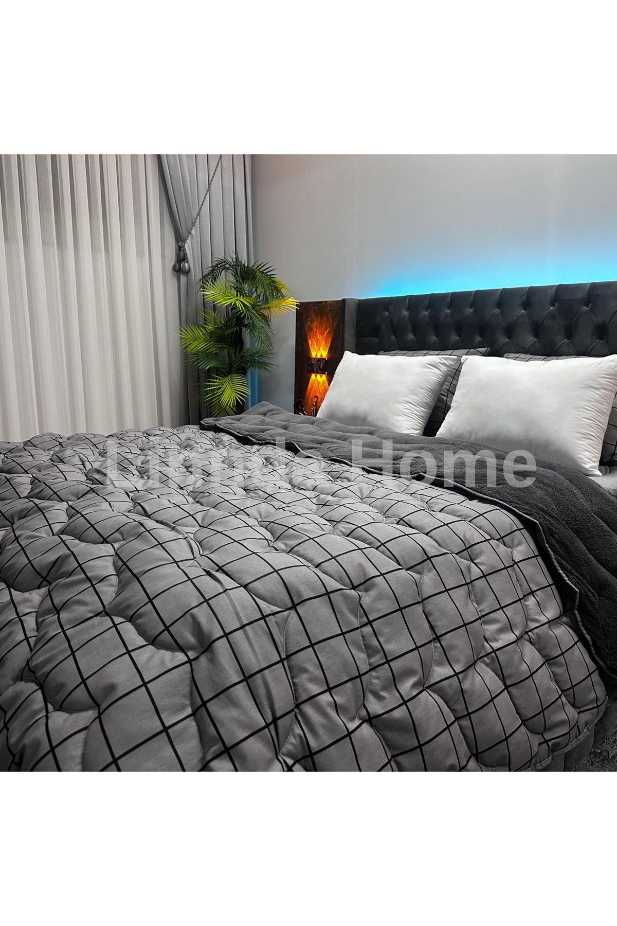 Linnda Home Lüx Tek Kişilik Çift Taraflı Ultra Wellsoft Yorgan