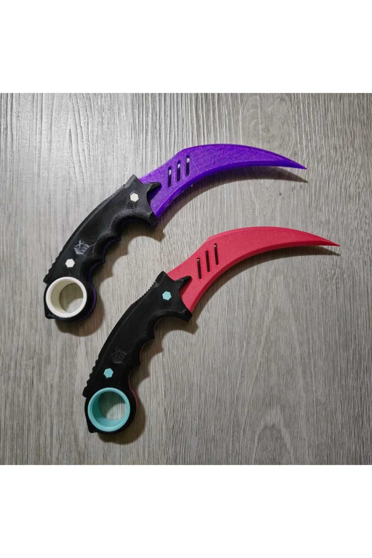 GRAT3D Full Tang Fidget Karambit-2ADET – Oyuncak