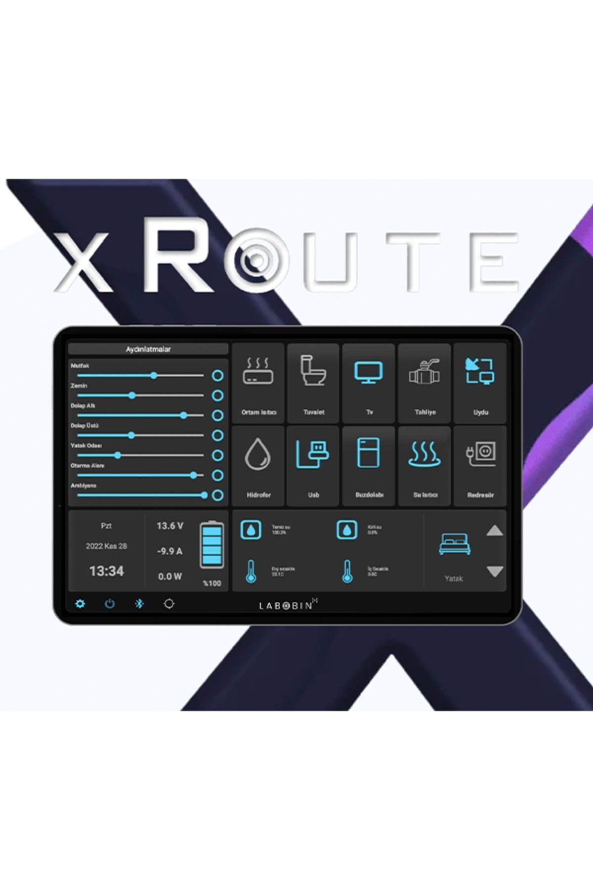 Labobinx xRoute Akıllı Karavan/Tekne Kontrol Sistemi