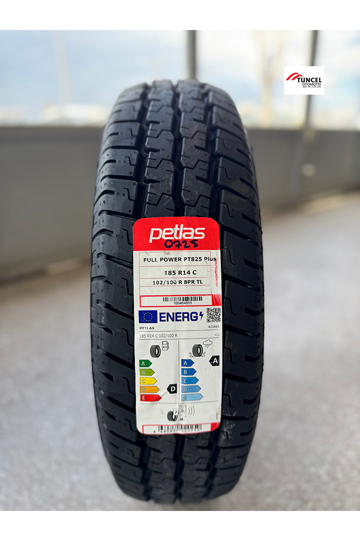 185r14c 102/100r 8pr Pt825 Yaz Lastiği