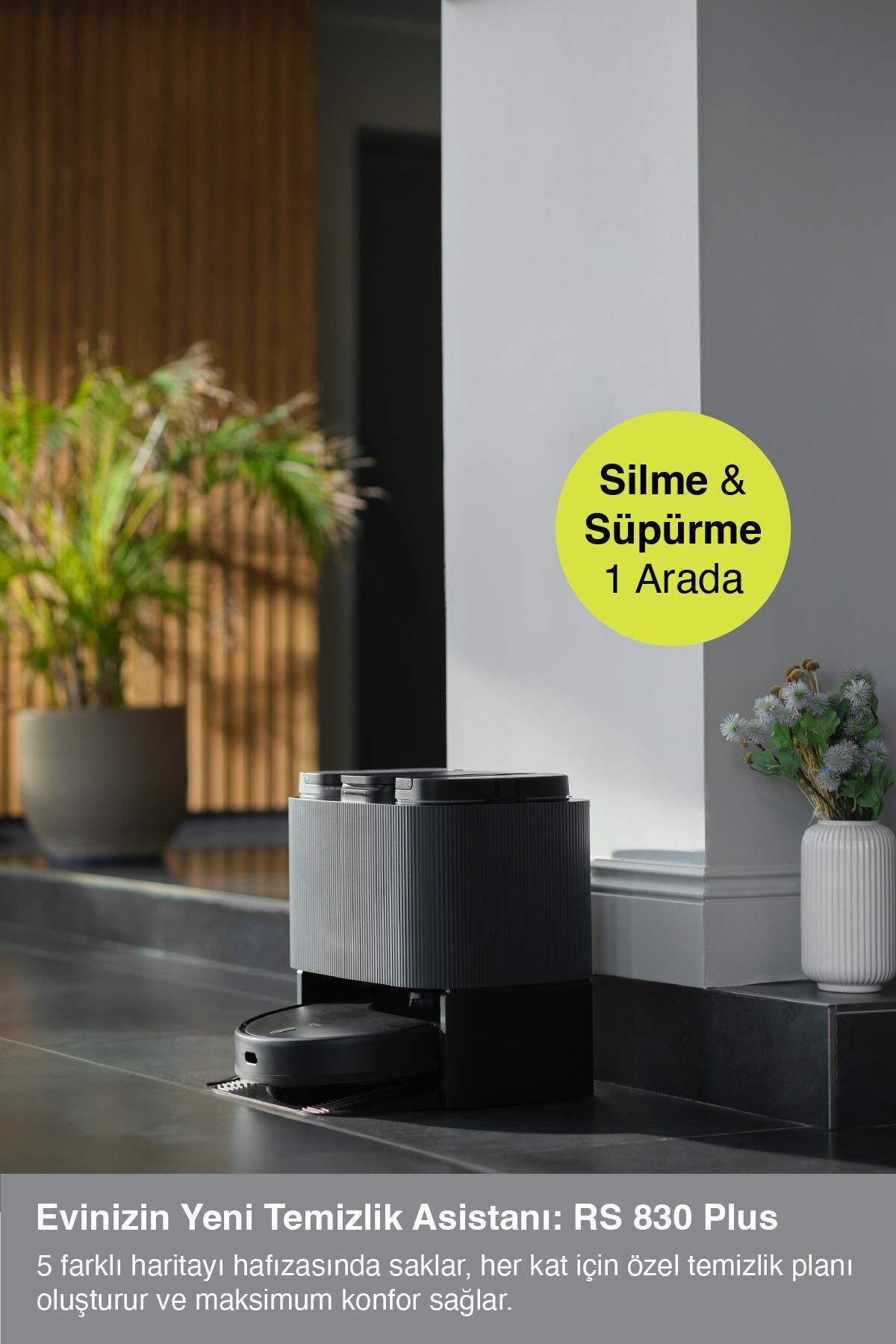 Fakir Robert Rs 830 Plus Robot Süpürge Uyumlu