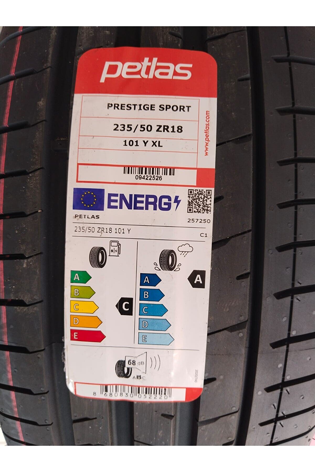 235/50 ZR18 TL 101Y XL PRESTIGE SPORT PETLAS 4X4 SUV LASTİĞİ 2025 ÜRETİM