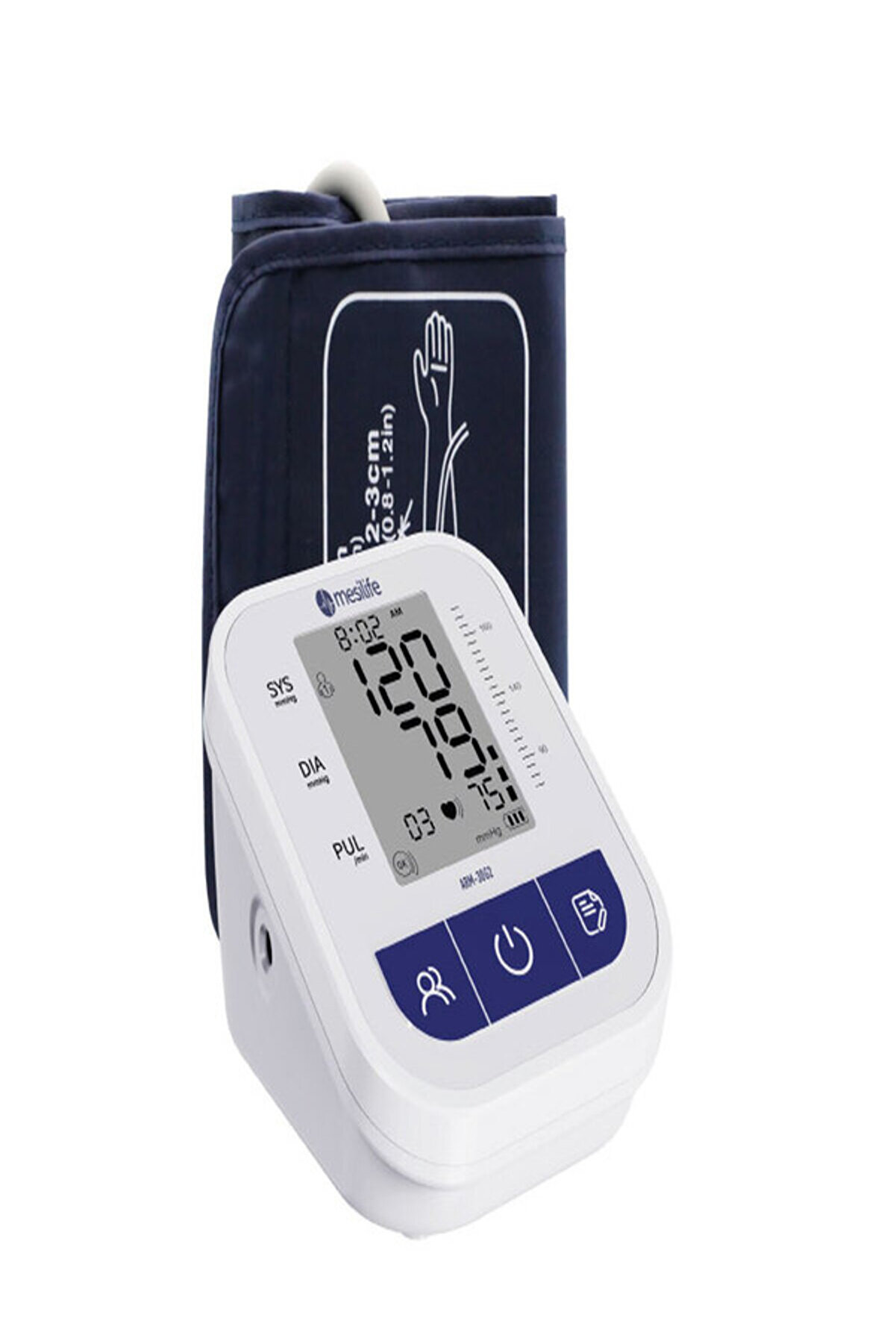 Mesilife Arm-30E+ Koldan Ölçer Tansiyon Aleti | Doğru Tansiyon Ölçümü İçin