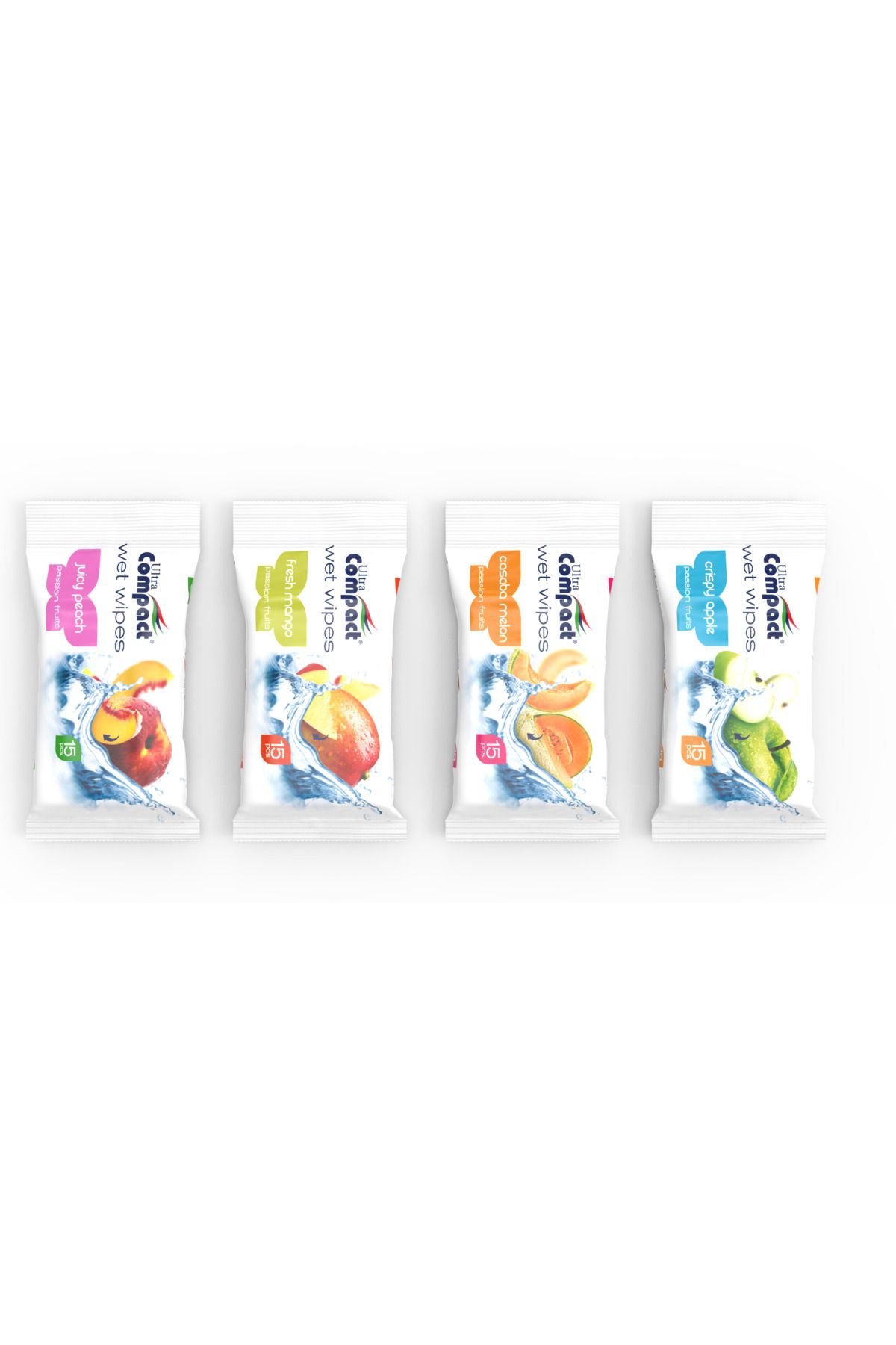 Ultra Compact Cep Islak Mendil 4 ' Lü Paket
