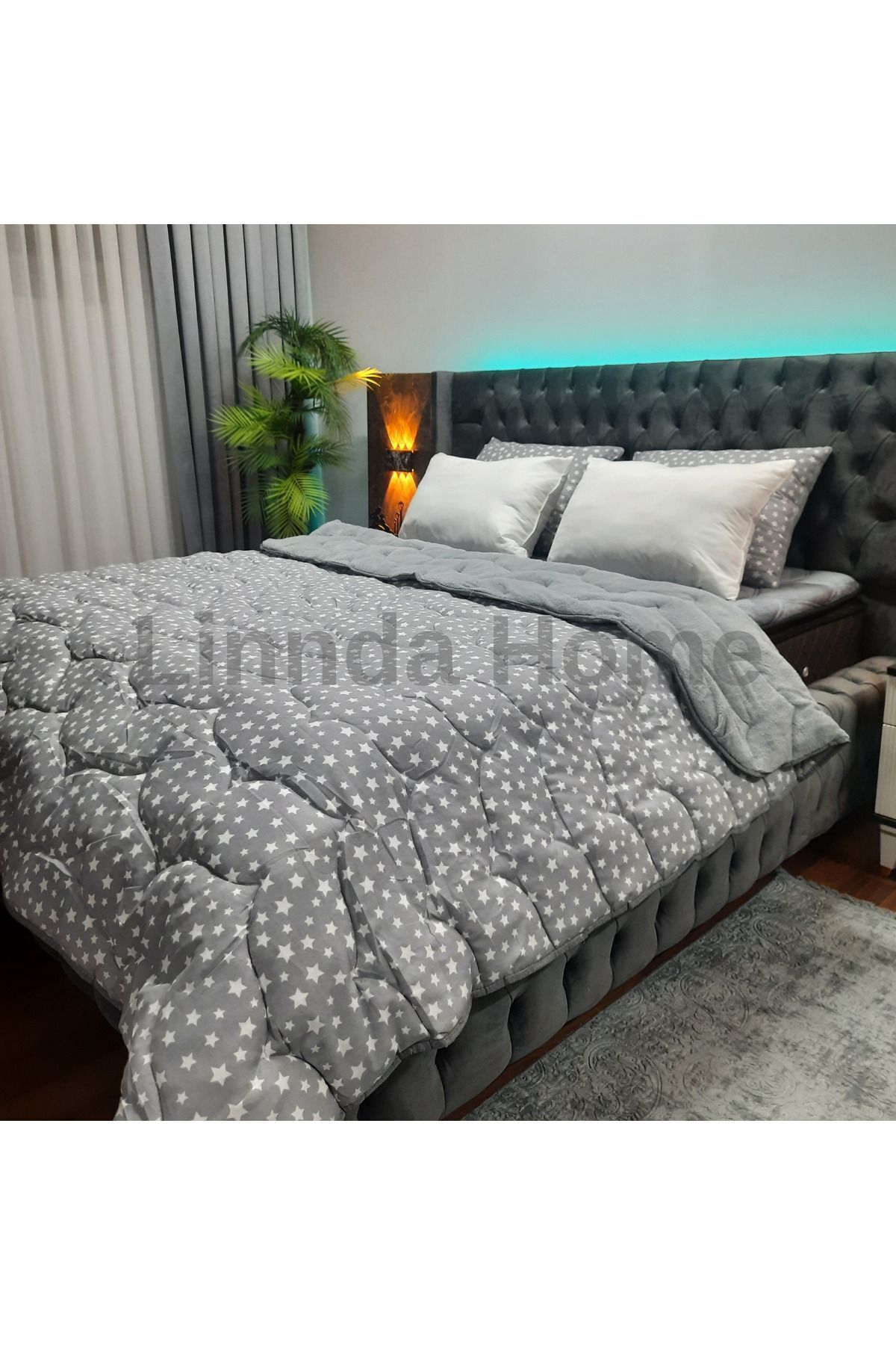 Linnda Home Lüx Tek Kişilik Çift Taraflı Ultra Wellsoft Yorgan